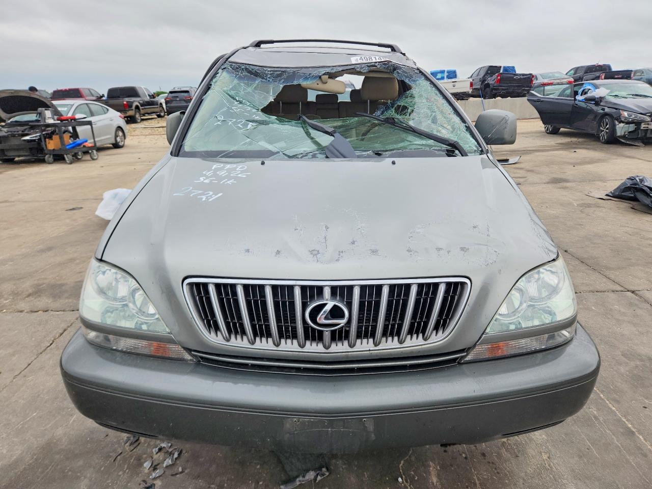 2001 Lexus Rx 300 Зеленый vin: JTJGF10U710112721