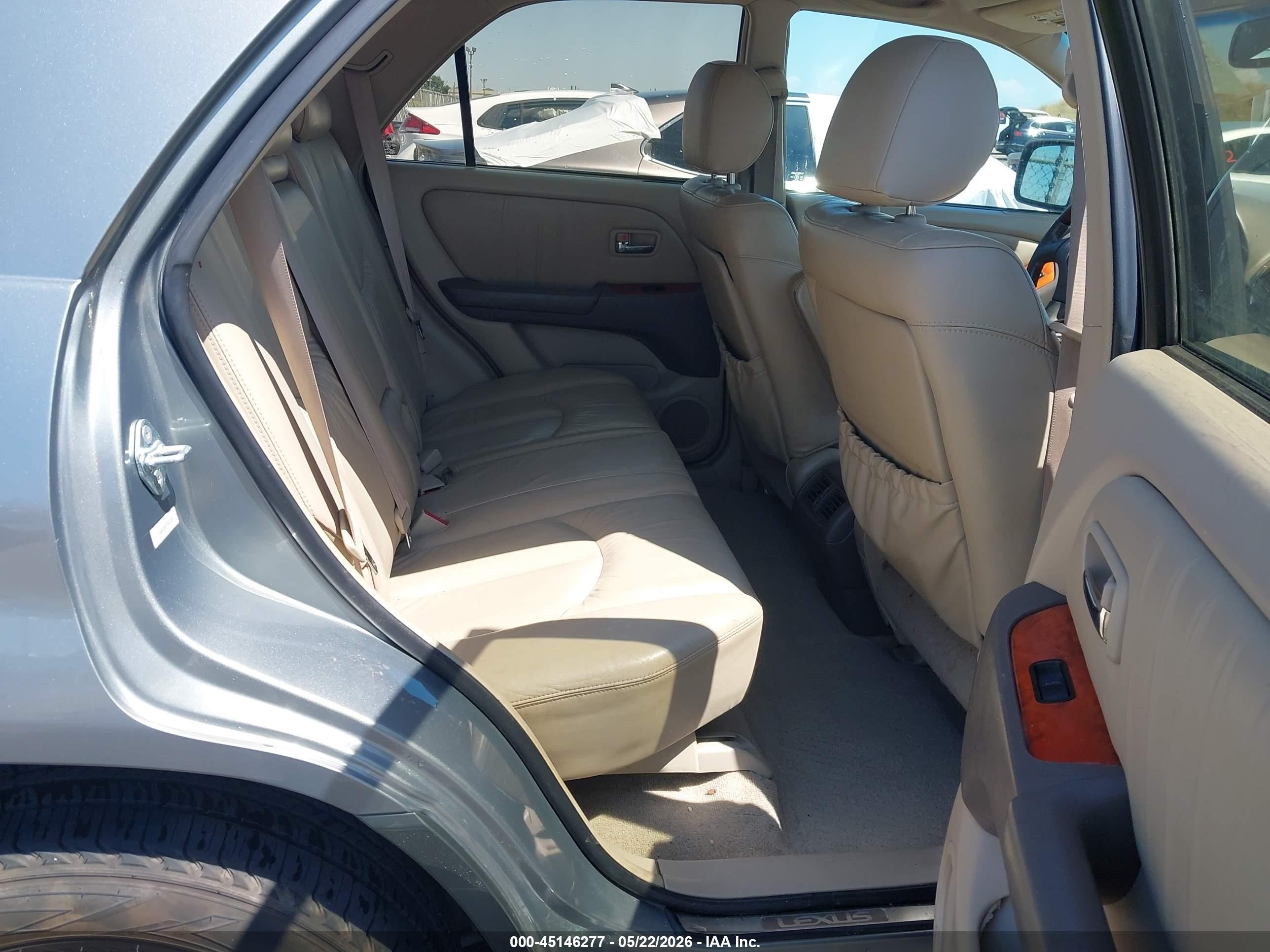 2001 Lexus Rx 300 Gray vin: JTJGF10U710116011