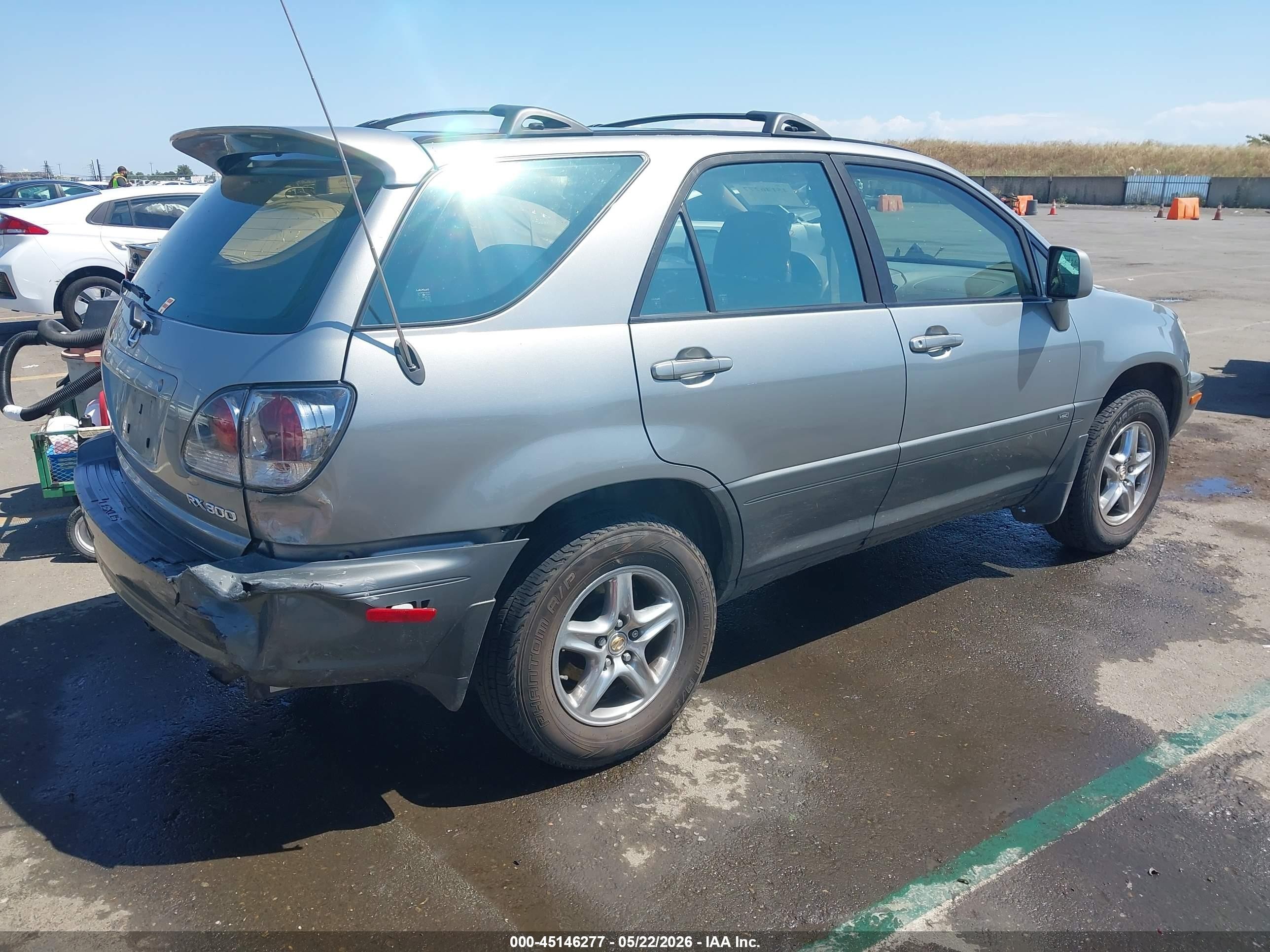 2001 Lexus Rx 300 Gray vin: JTJGF10U710116011