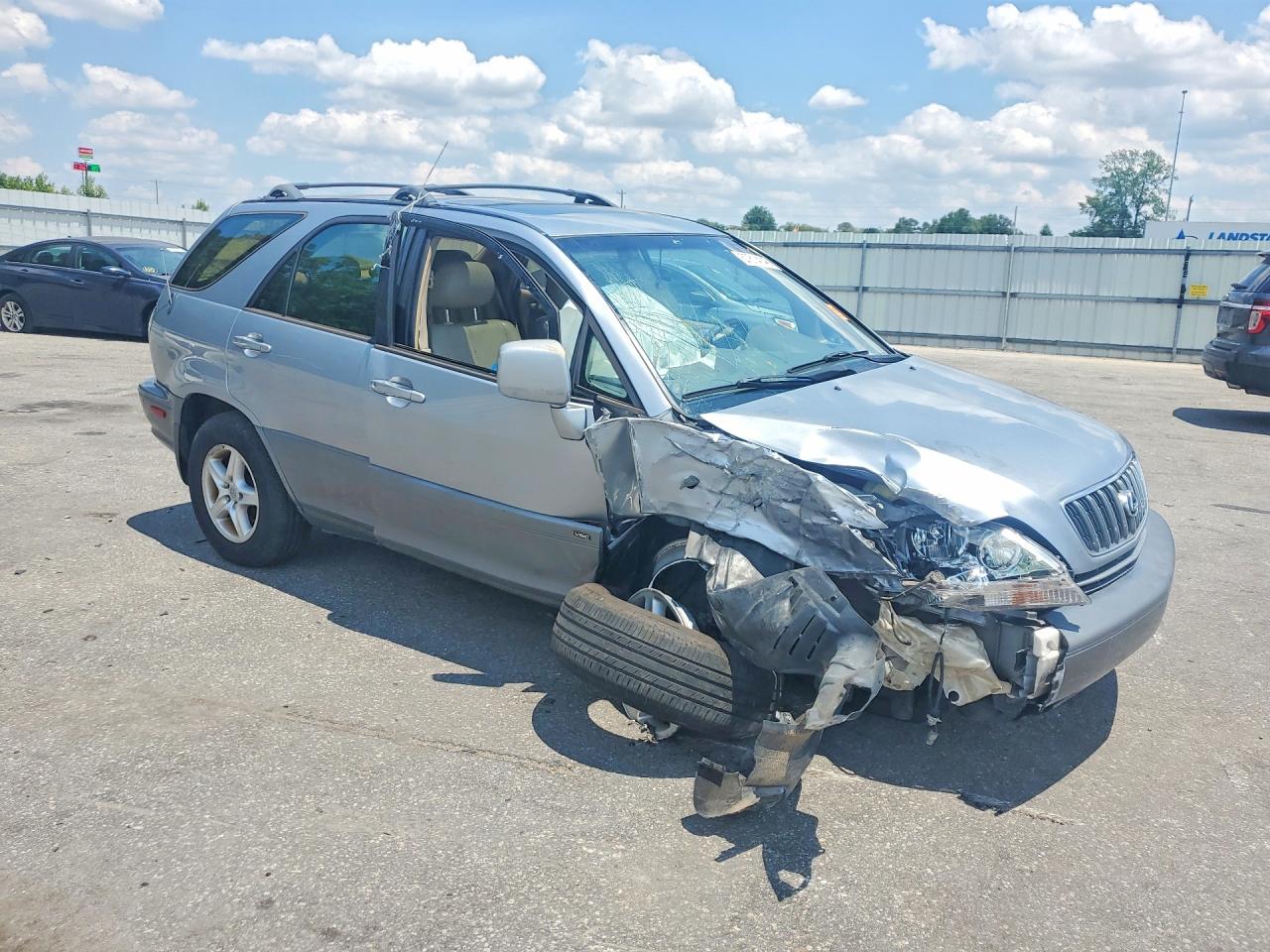 2003 Lexus Rx 300 Silver vin: JTJGF10U730152056