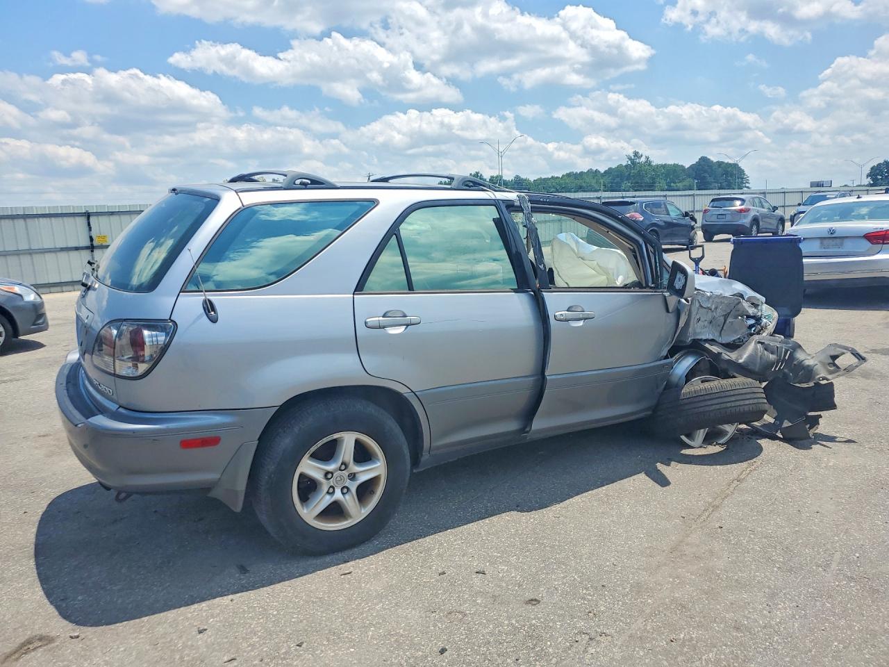 2003 Lexus Rx 300 Silver vin: JTJGF10U730152056