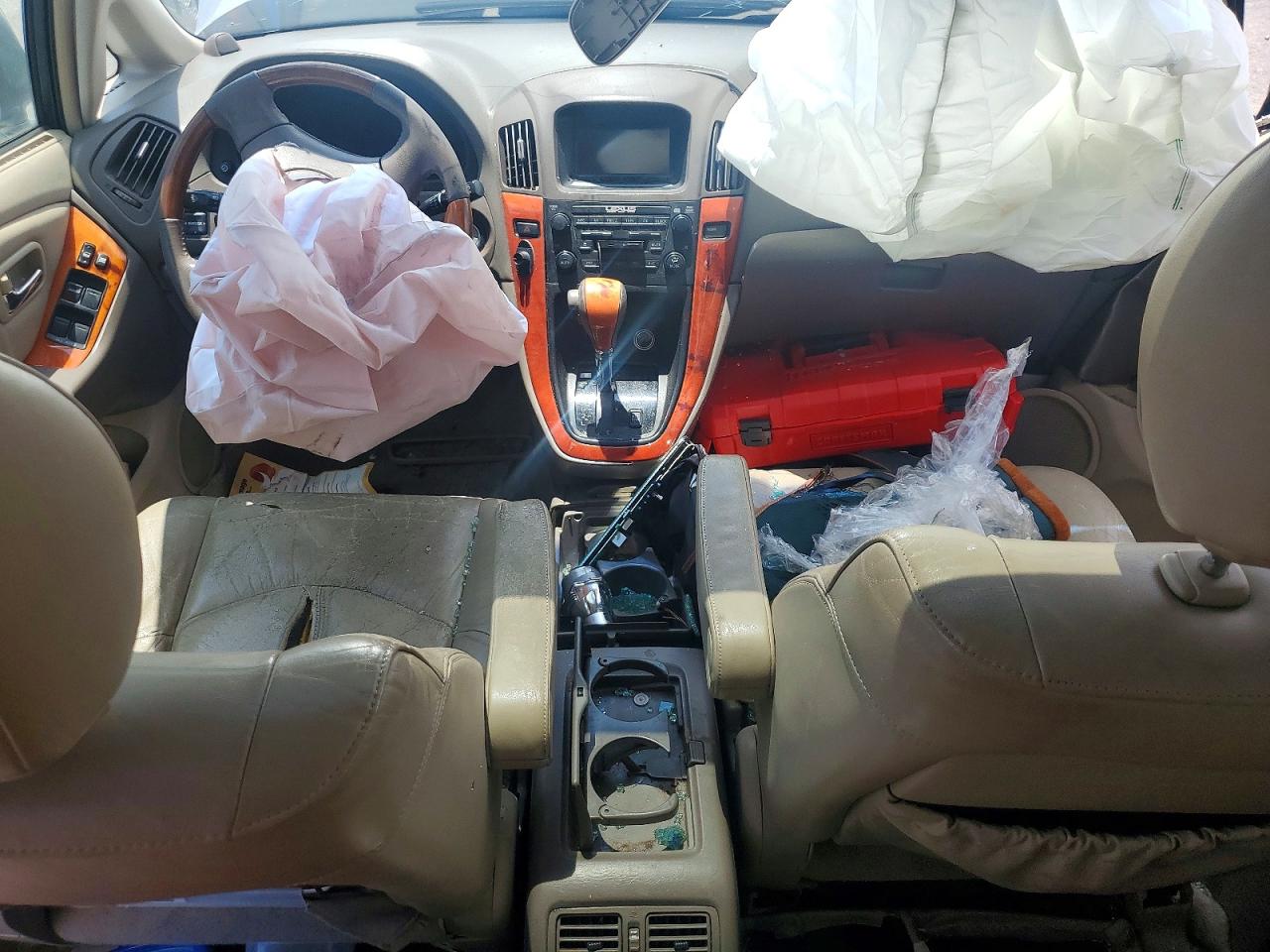 2003 Lexus Rx 300 Silver vin: JTJGF10U730152056