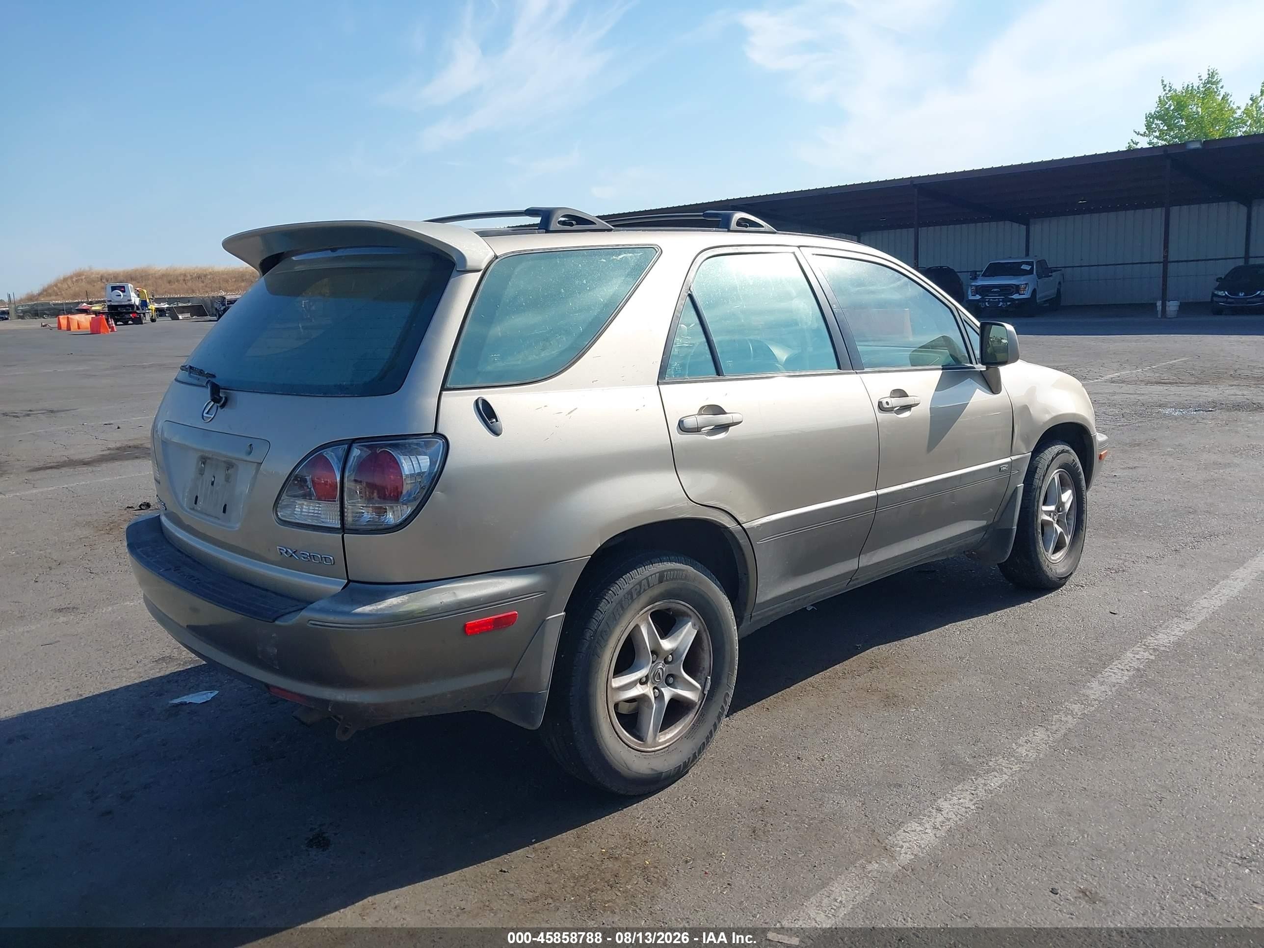 2003 Lexus Rx 300   Золотой vin: JTJGF10U730160402