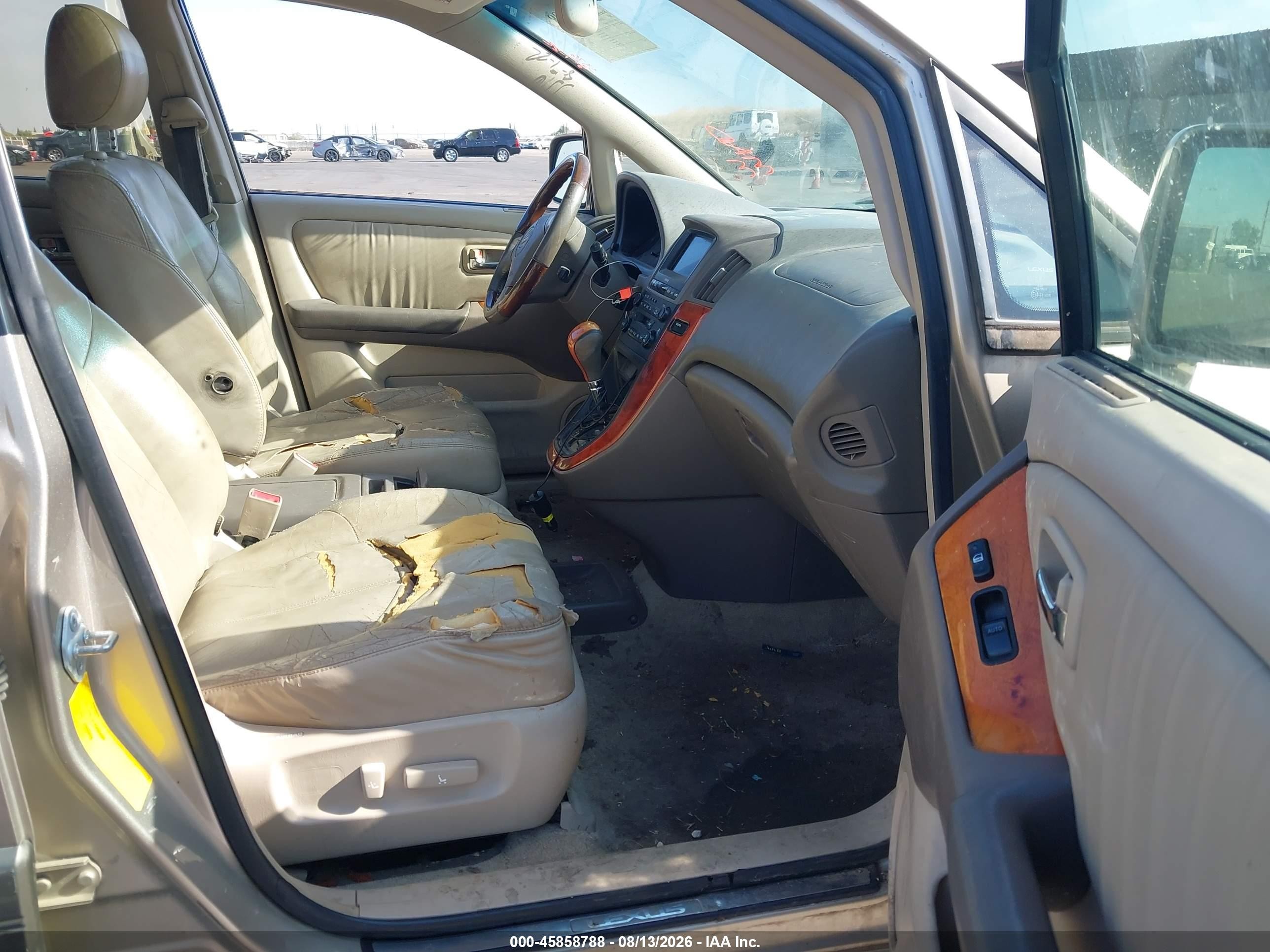 2003 Lexus Rx 300   Золотой vin: JTJGF10U730160402