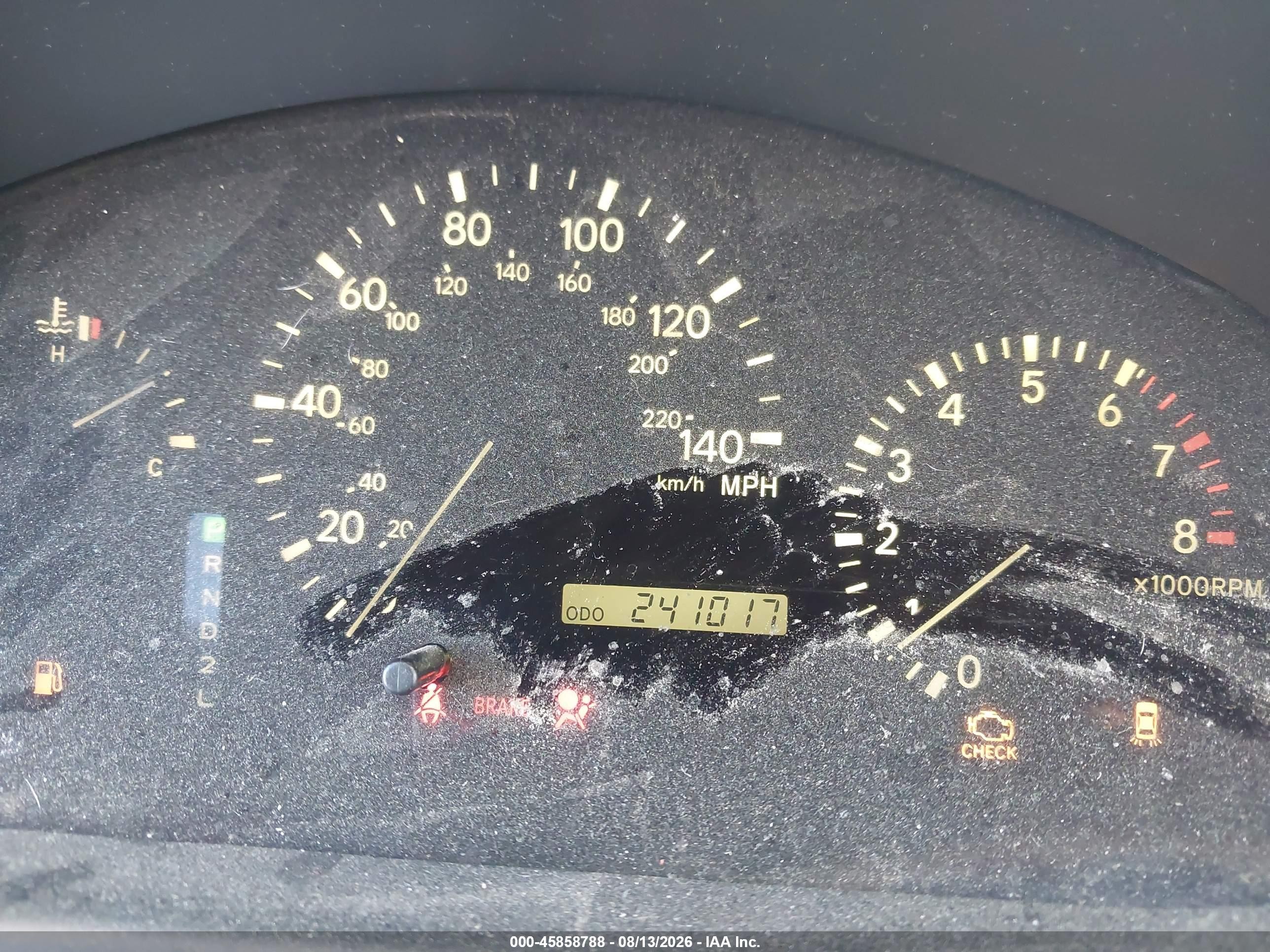 2003 Lexus Rx 300   Золотой vin: JTJGF10U730160402