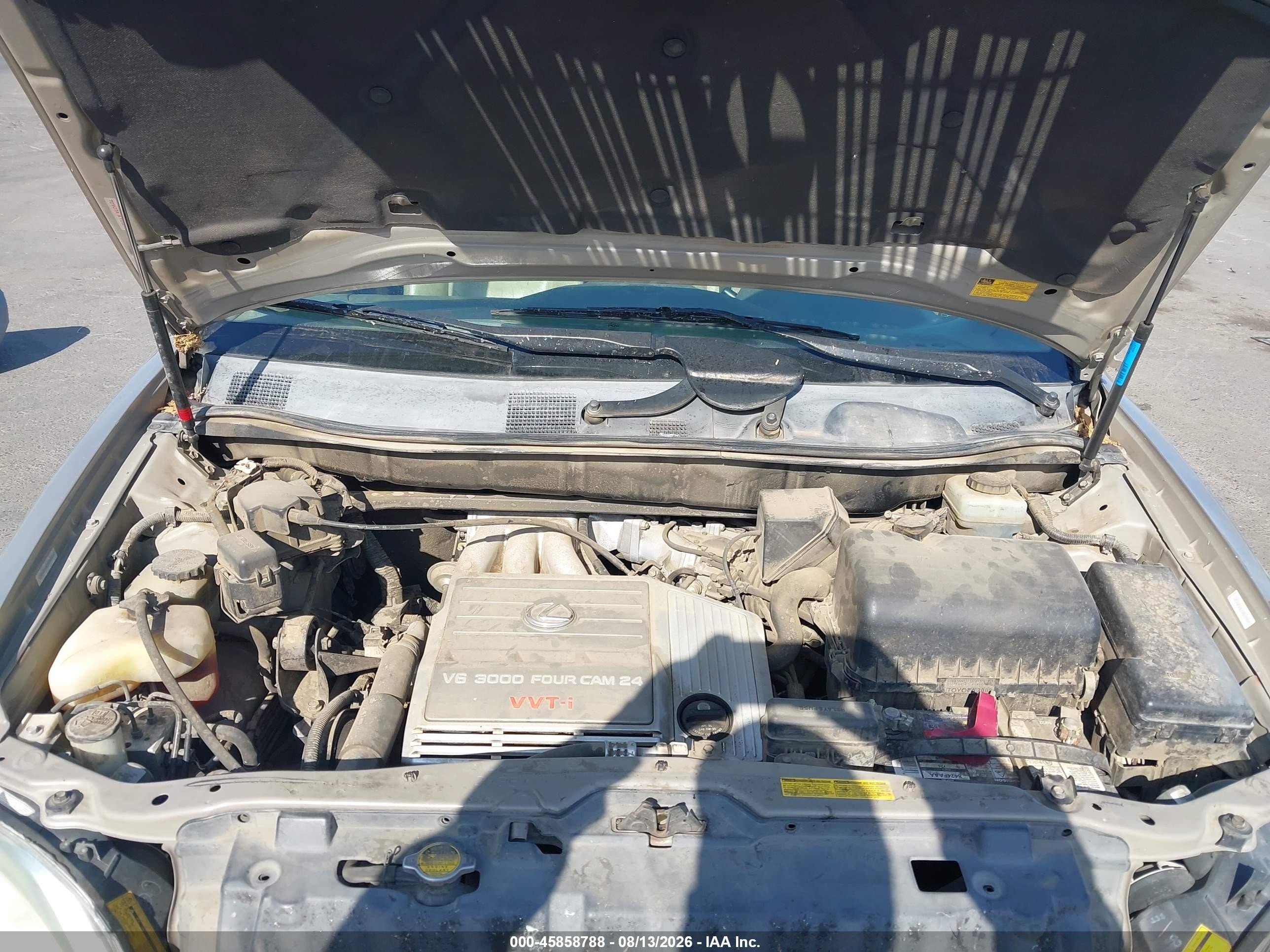 2003 Lexus Rx 300   Золотой vin: JTJGF10U730160402