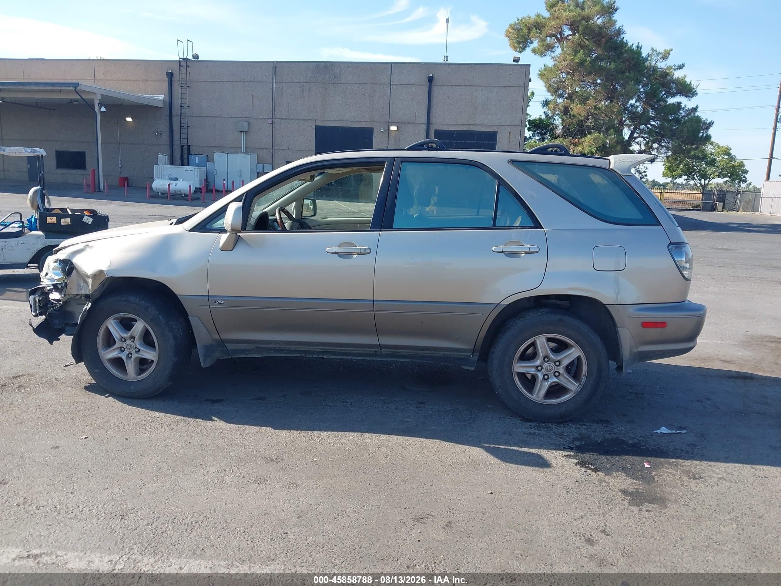 2003 Lexus Rx 300   Золотой vin: JTJGF10U730160402