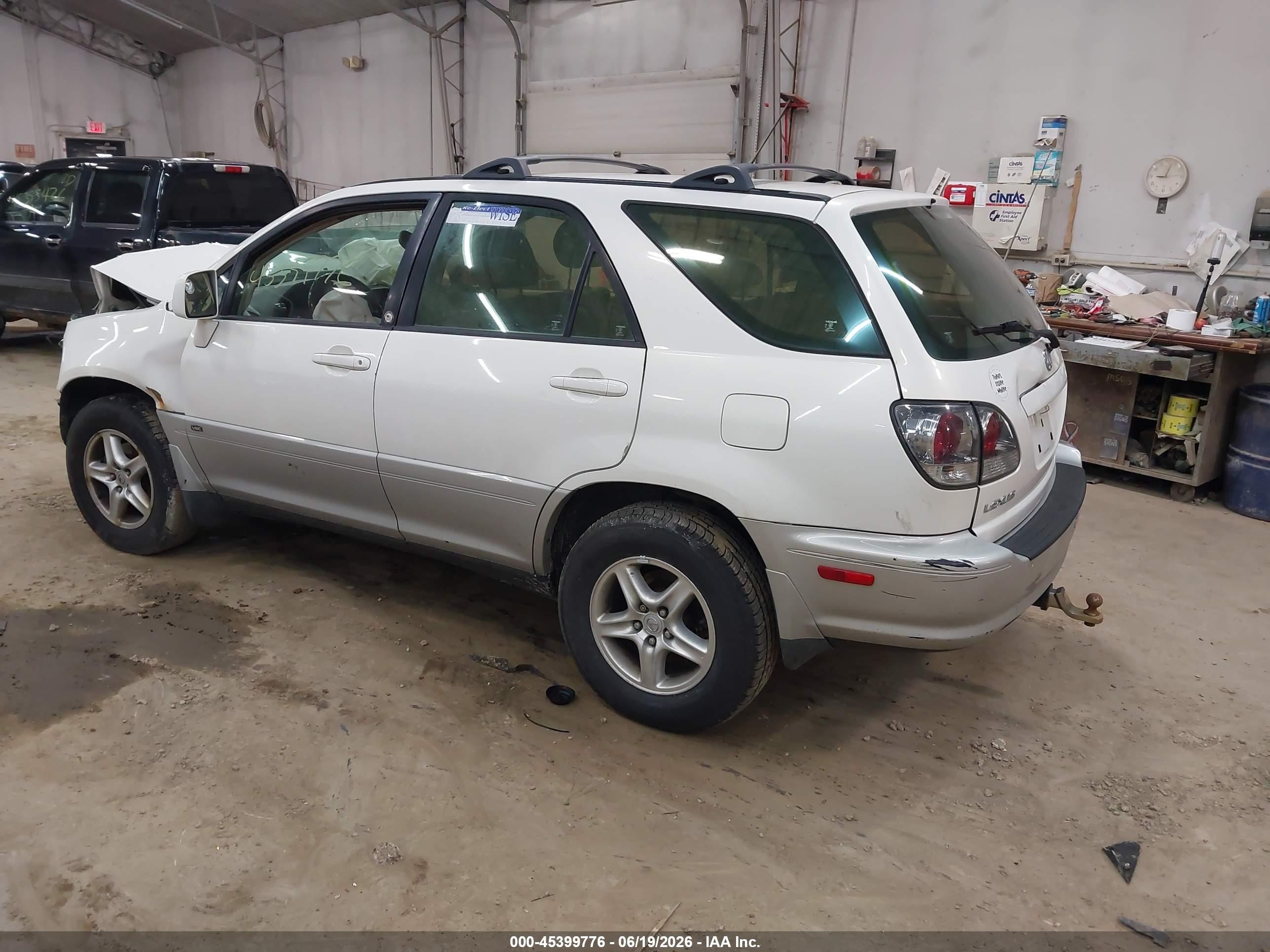 2003 Lexus Rx 300 White vin: JTJGF10U730161498