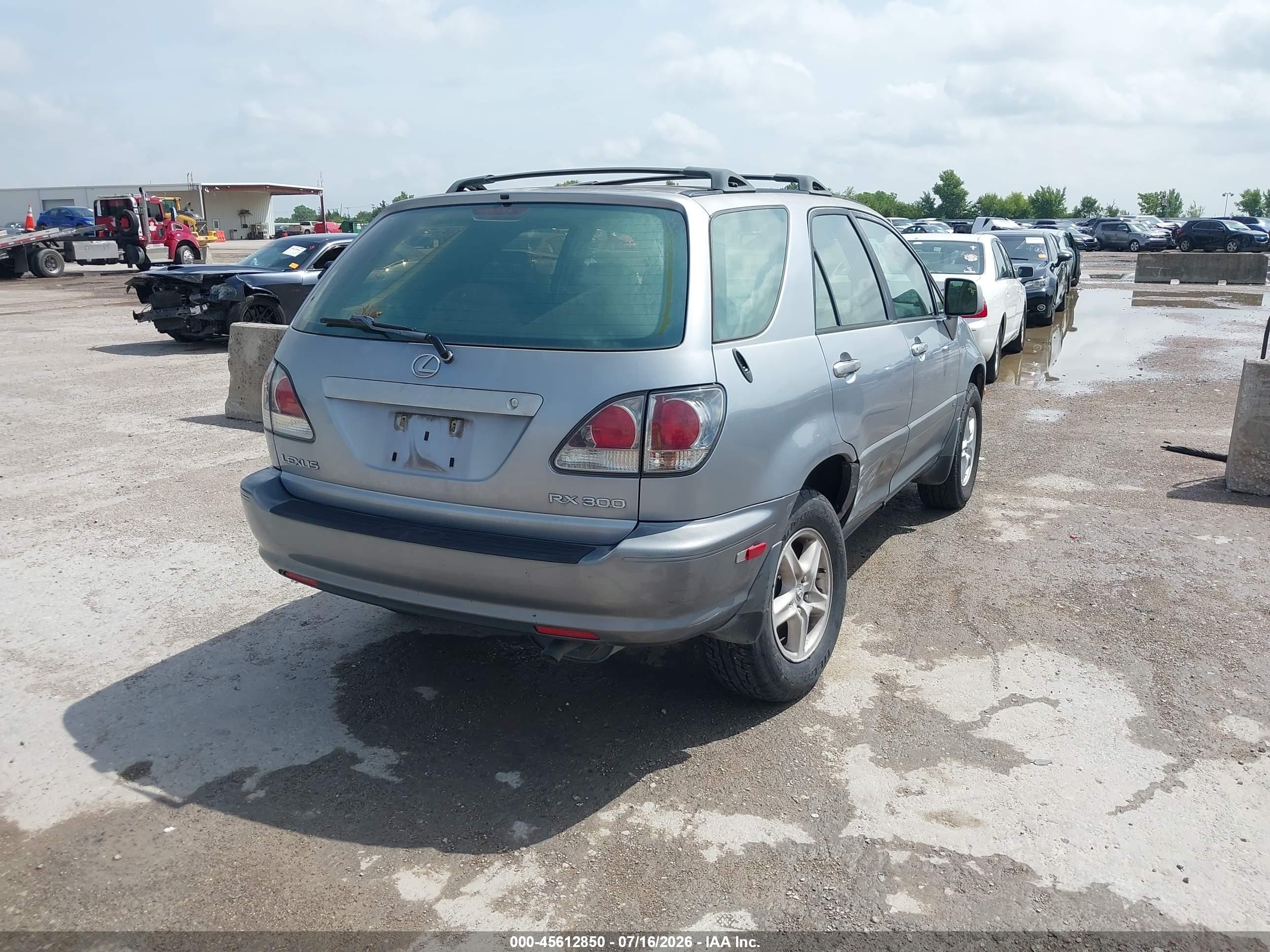 2002 Lexus Rx 300   Бежевый vin: JTJGF10U820131697