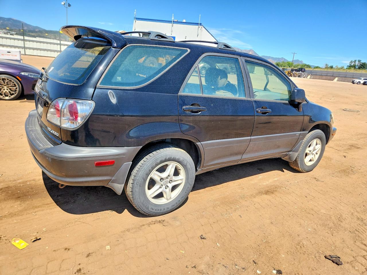 2002 Lexus Rx 300 Black vin: JTJGF10U820143526