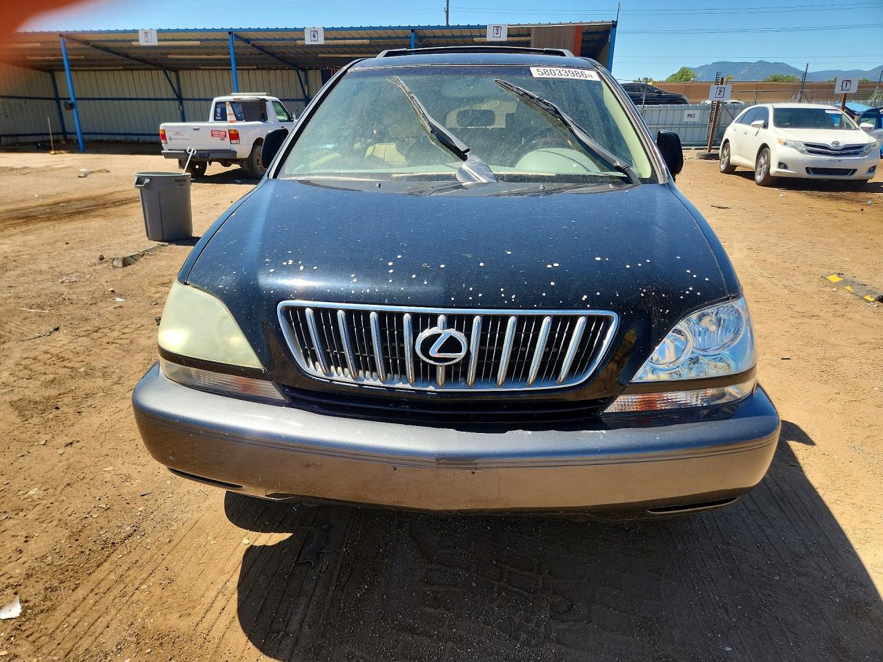 2002 Lexus Rx 300 Black vin: JTJGF10U820143526