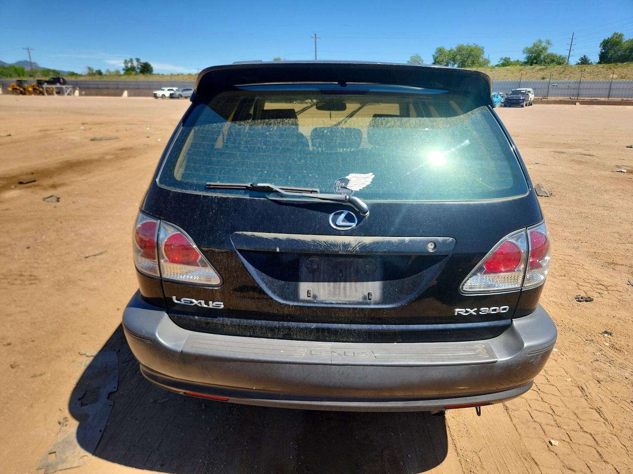 2002 Lexus Rx 300 Black vin: JTJGF10U820143526