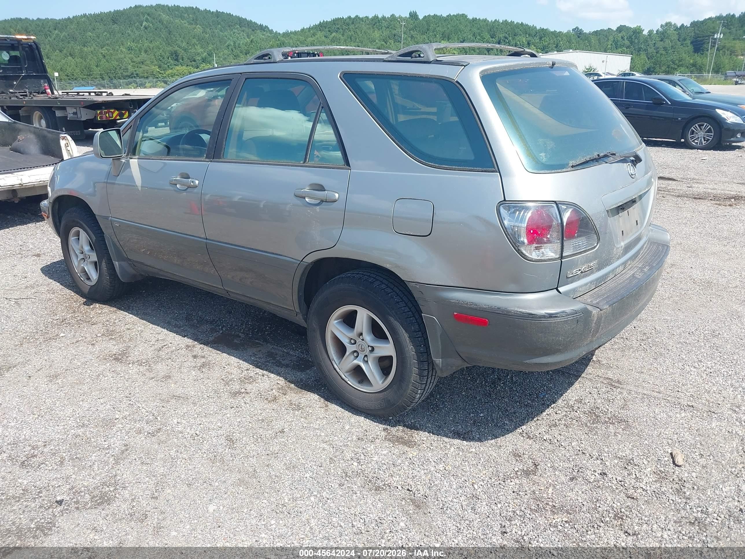 2002 Lexus Rx 300 Silver vin: JTJGF10U820147849