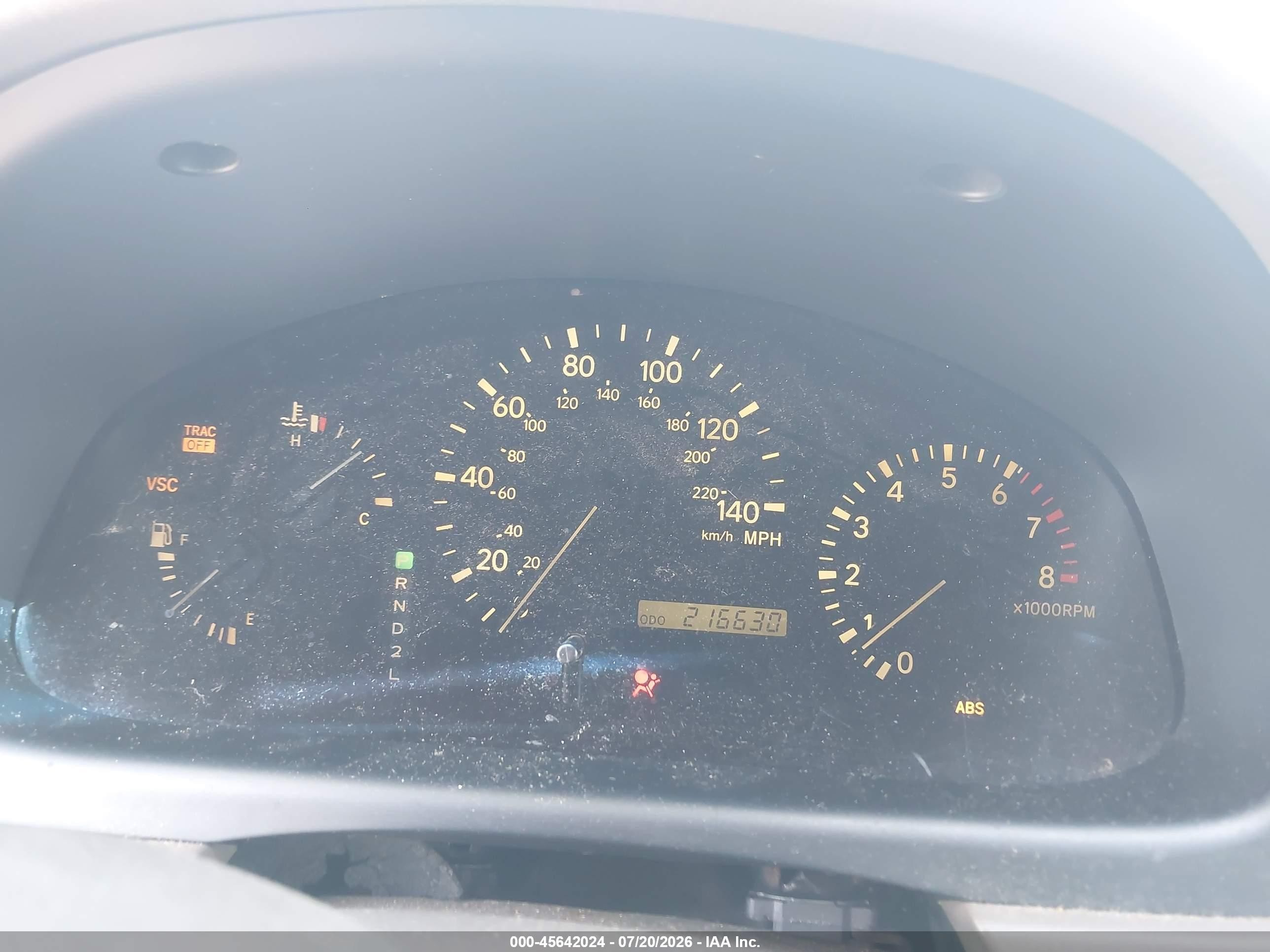 2002 Lexus Rx 300 Silver vin: JTJGF10U820147849