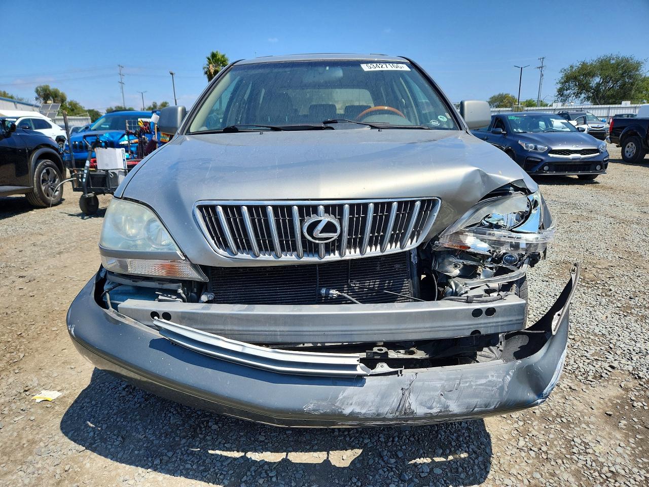 2001 Lexus Rx 300 Silver vin: JTJGF10U910085649