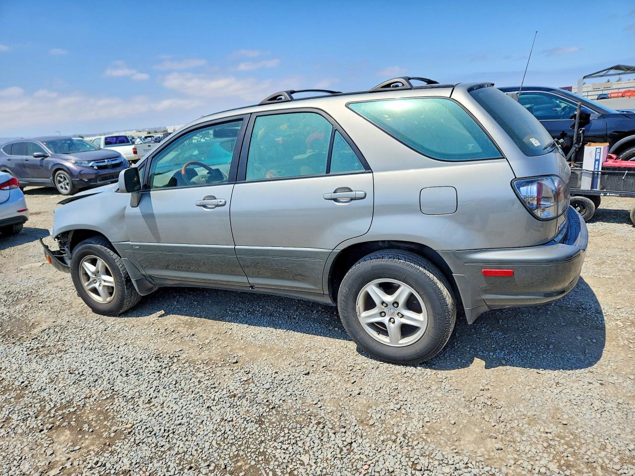2001 Lexus Rx 300 Silver vin: JTJGF10U910085649