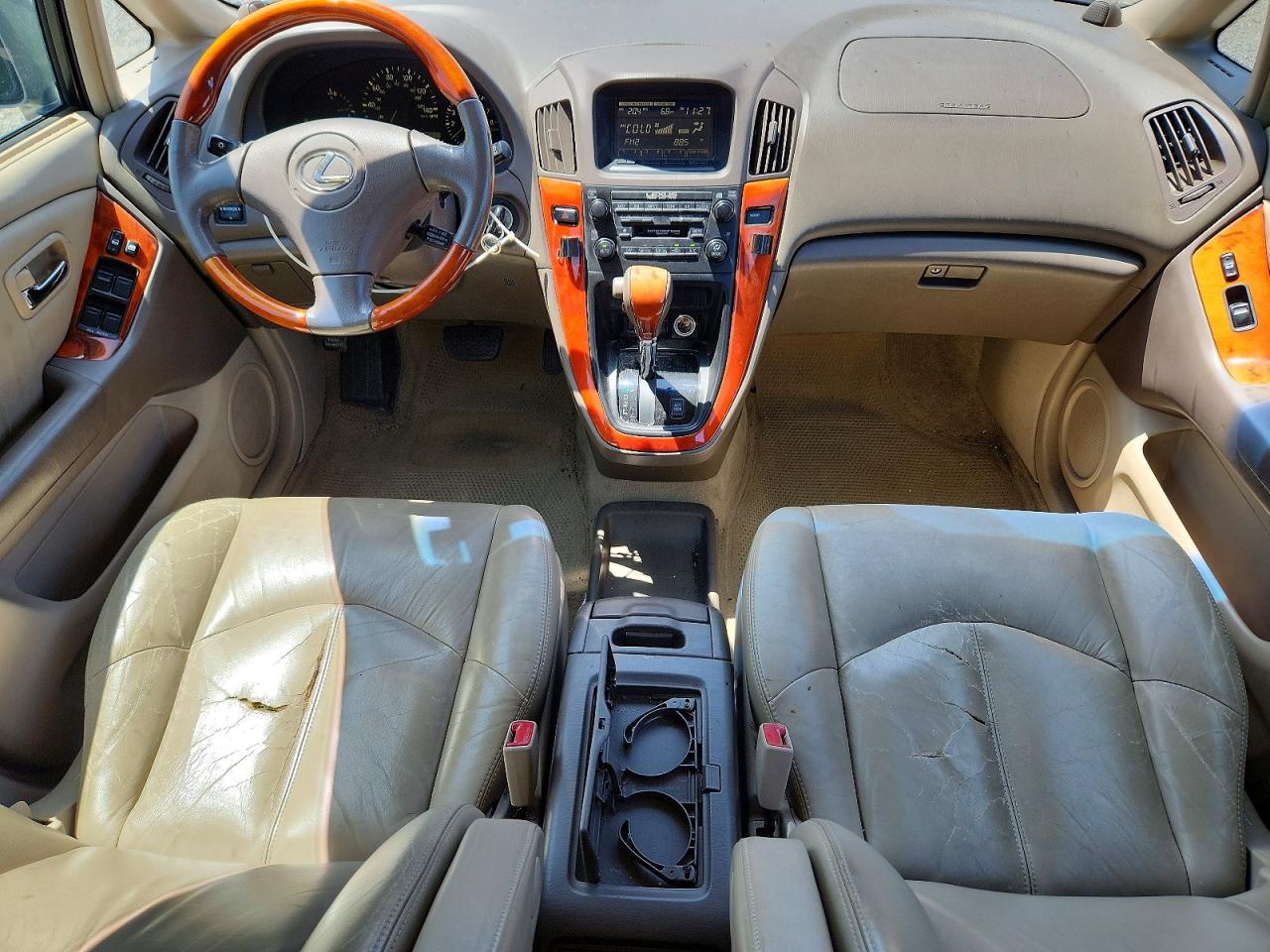 2001 Lexus Rx 300 Silver vin: JTJGF10U910085649