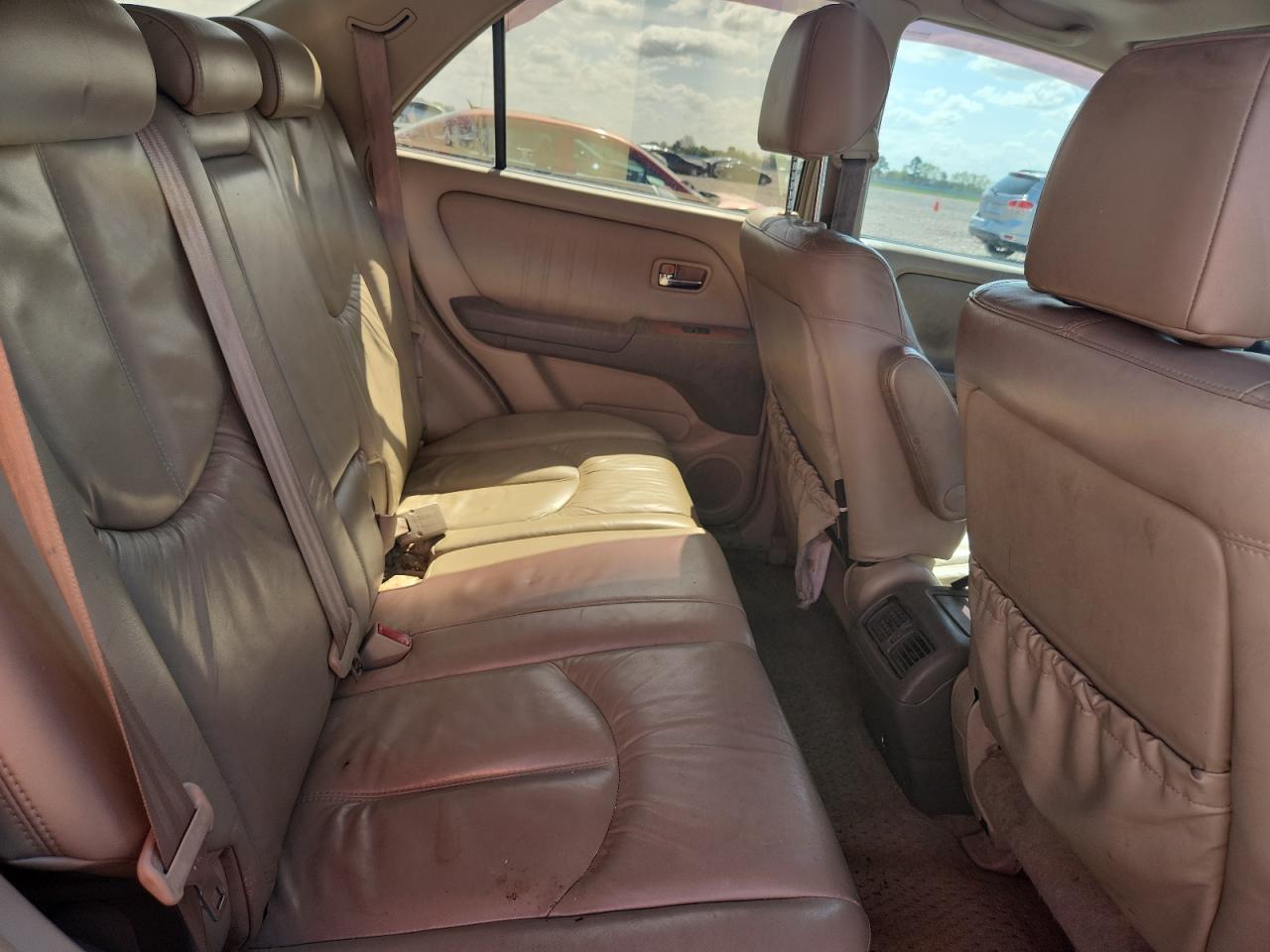 2001 Lexus Rx 300 Base White vin: JTJGF10U910109660