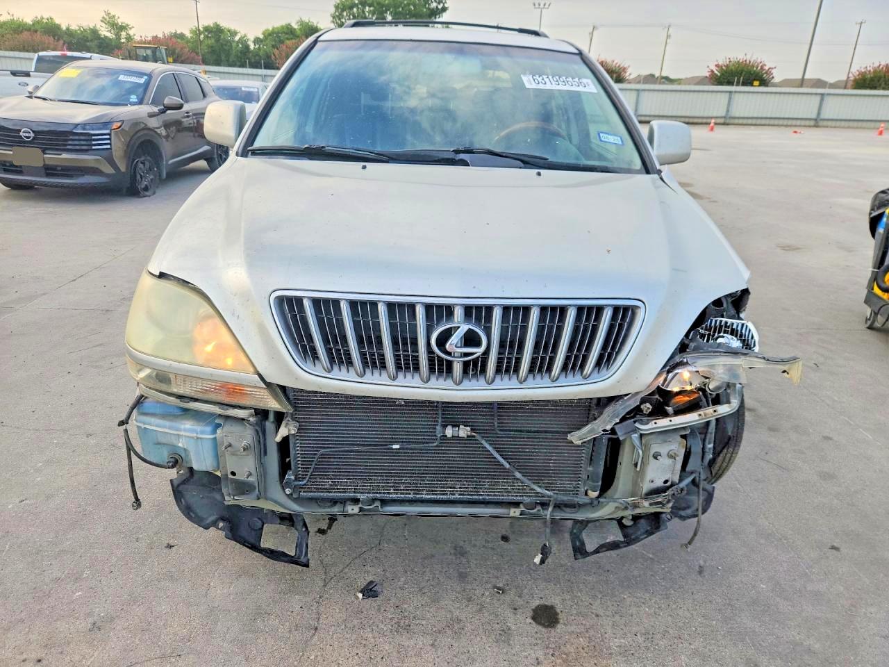 2002 Lexus Rx 300 Серебряный vin: JTJGF10U920125536