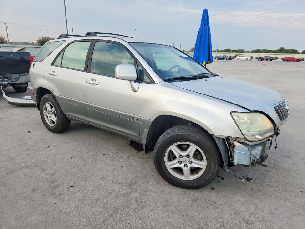 2002 Lexus Rx 300 Серебряный vin: JTJGF10U920125536