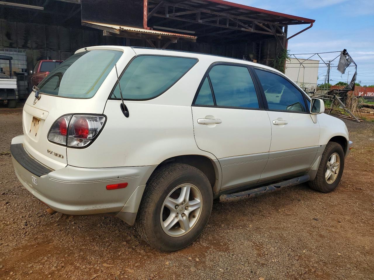2002 Lexus Rx 300 White vin: JTJGF10U920148475