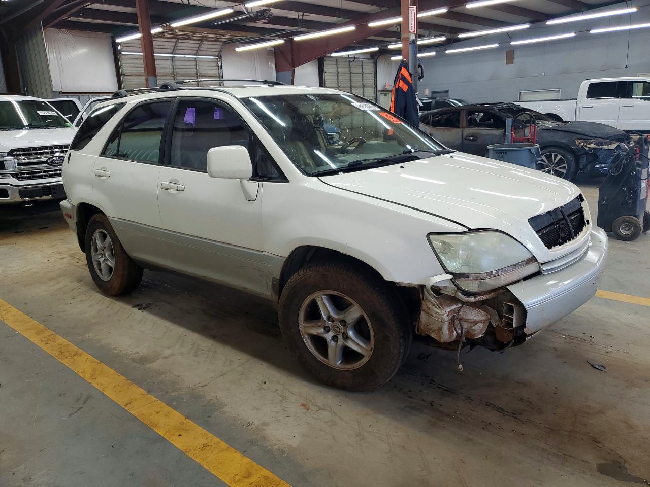 2001 Lexus Rx 300 White vin: JTJGF10UX10085692