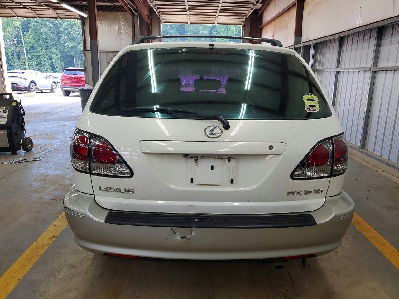 2001 Lexus Rx 300 White vin: JTJGF10UX10085692