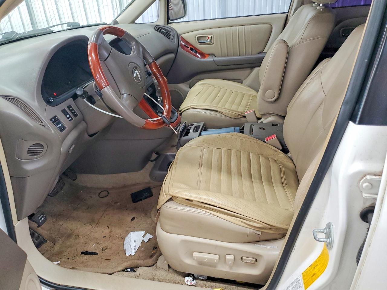 2001 Lexus Rx 300 White vin: JTJGF10UX10085692