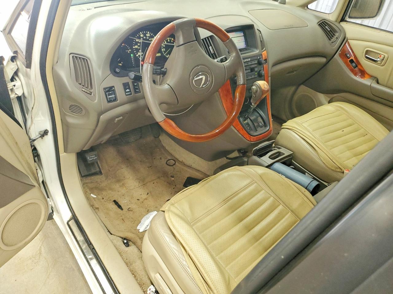2001 Lexus Rx 300 White vin: JTJGF10UX10085692