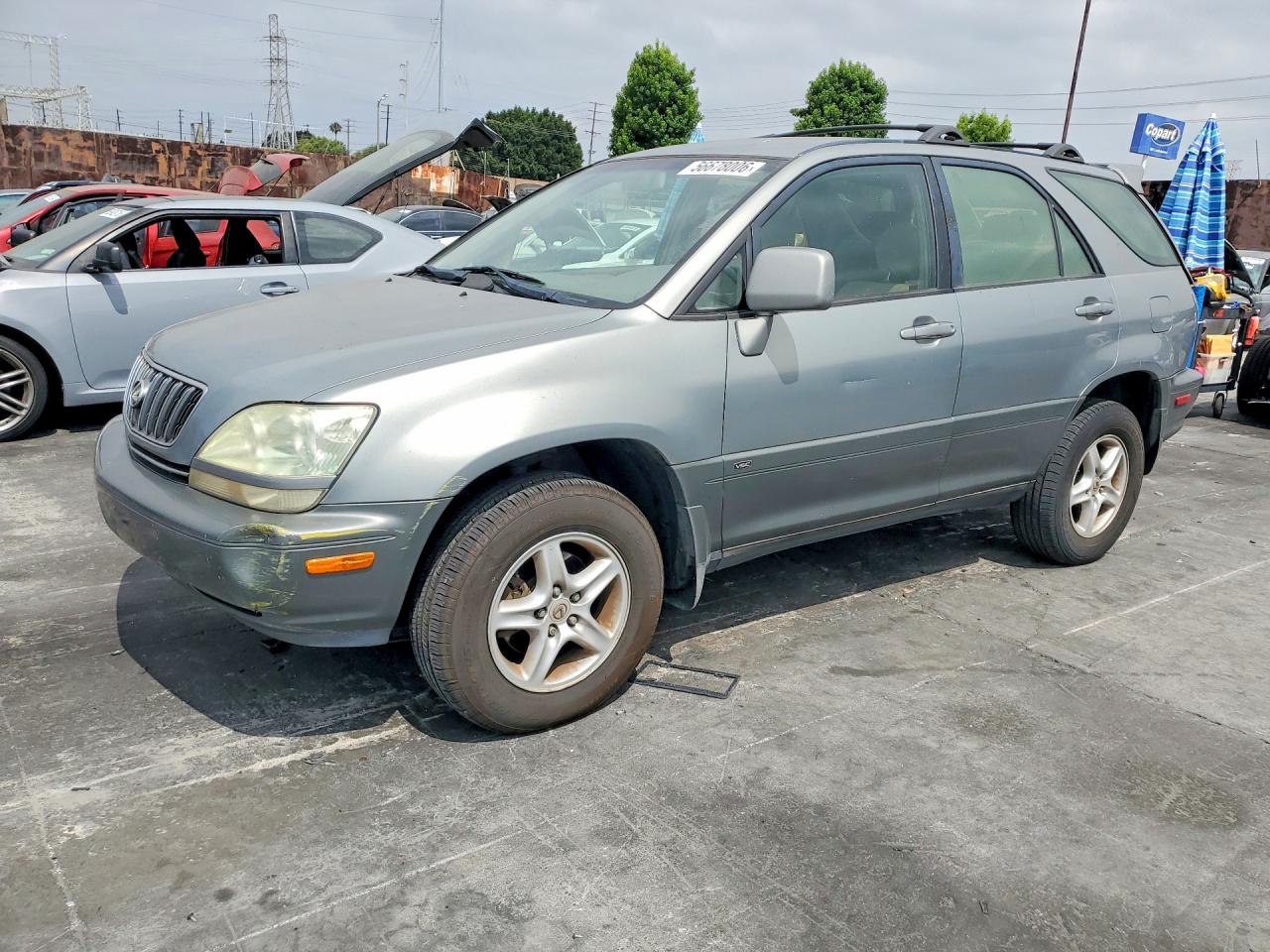 2001 Lexus Rx 300 Gray vin: JTJGF10UX10090777