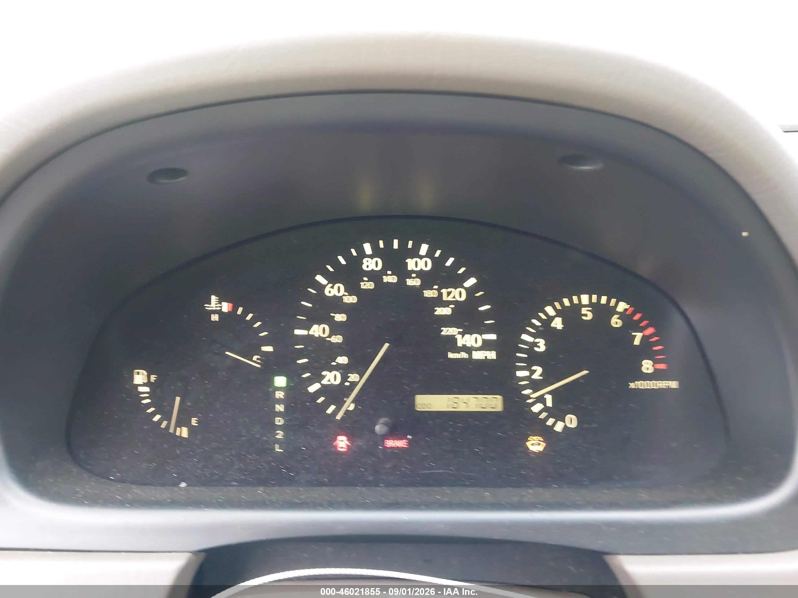 2001 Lexus Rx 300 Beige vin: JTJGF10UX10094179