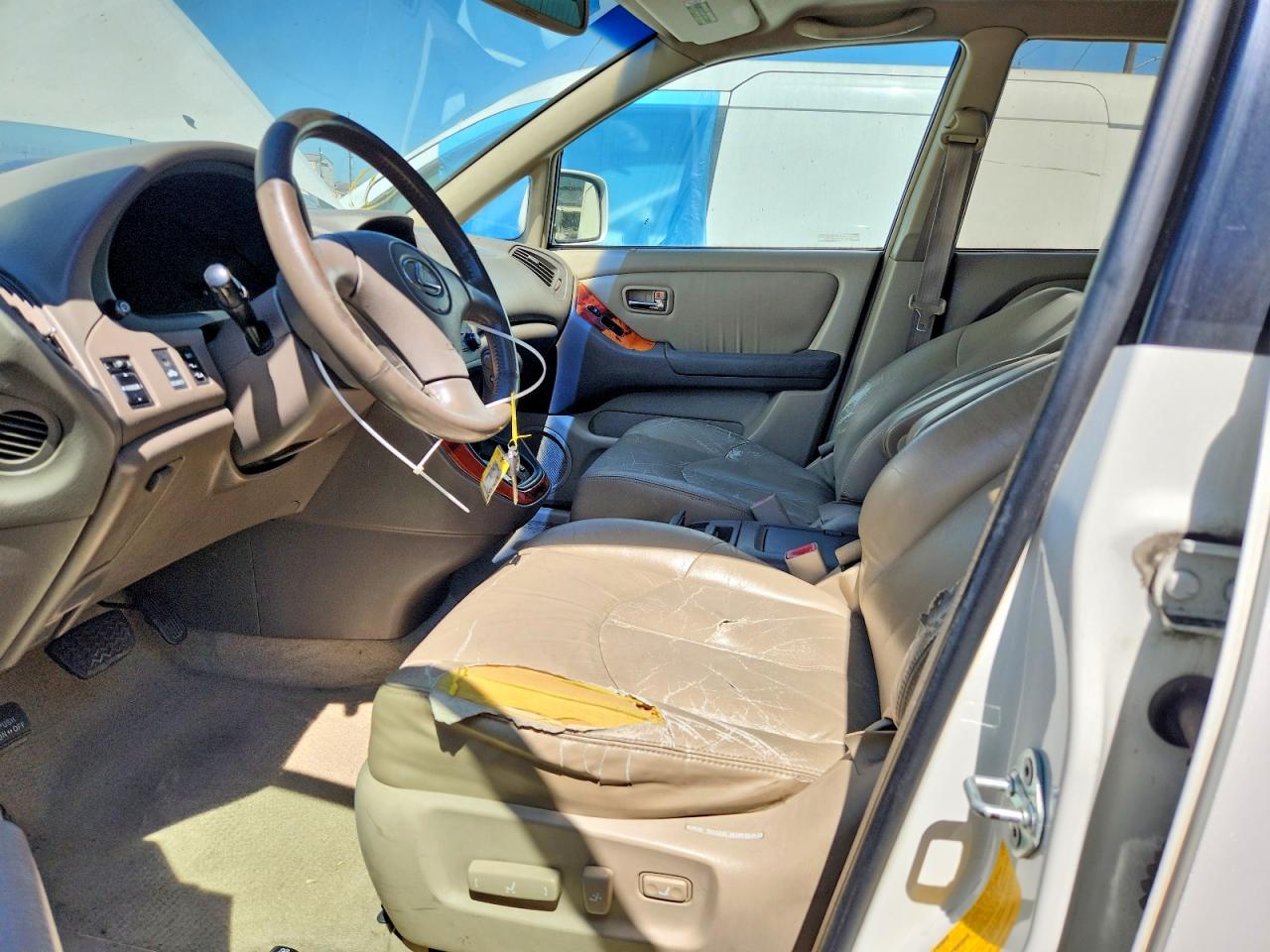 2001 Lexus Rx 300 White vin: JTJGF10UX10094912