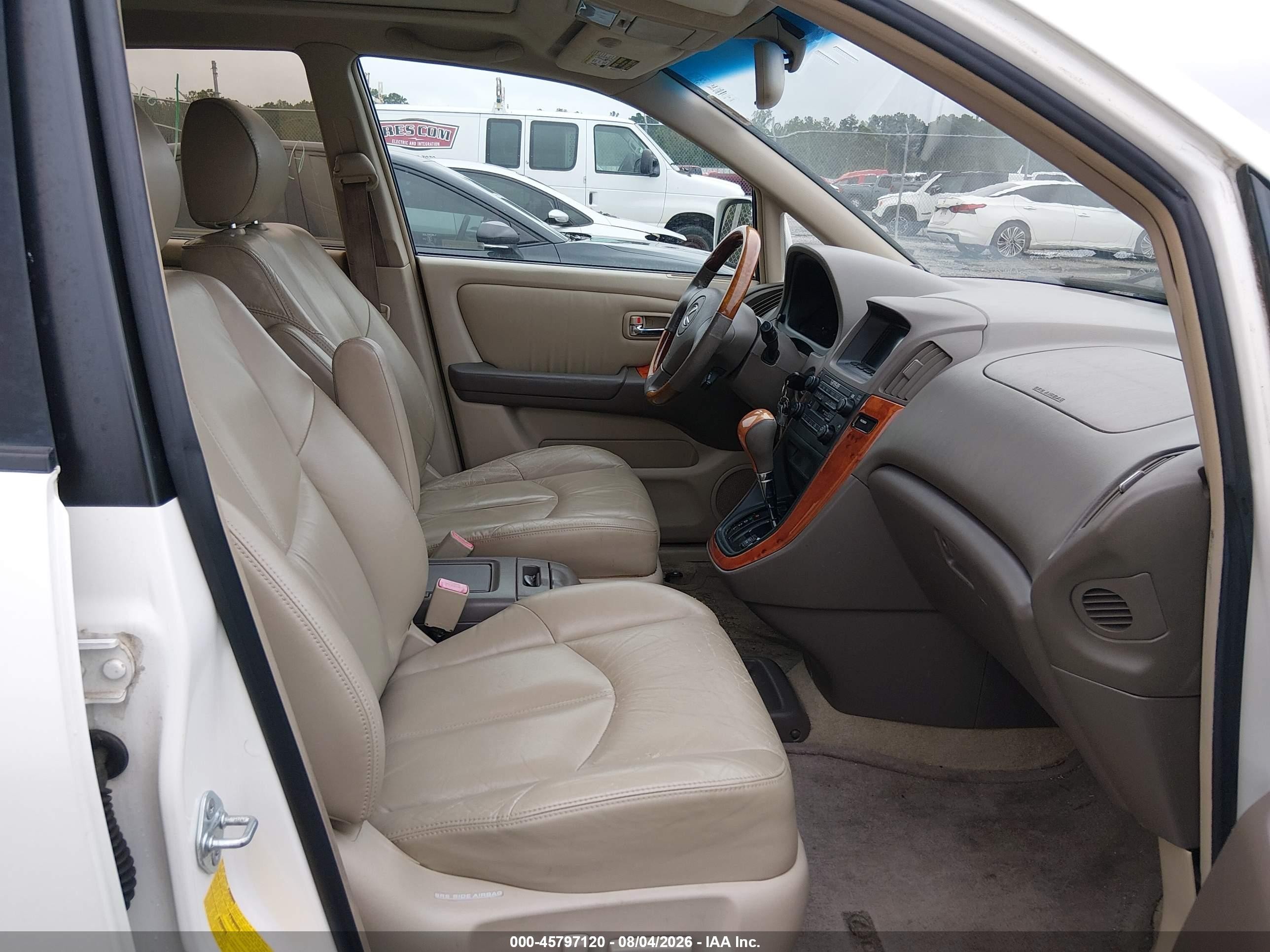 2001 Lexus Rx 300   Белый vin: JTJGF10UX10100949