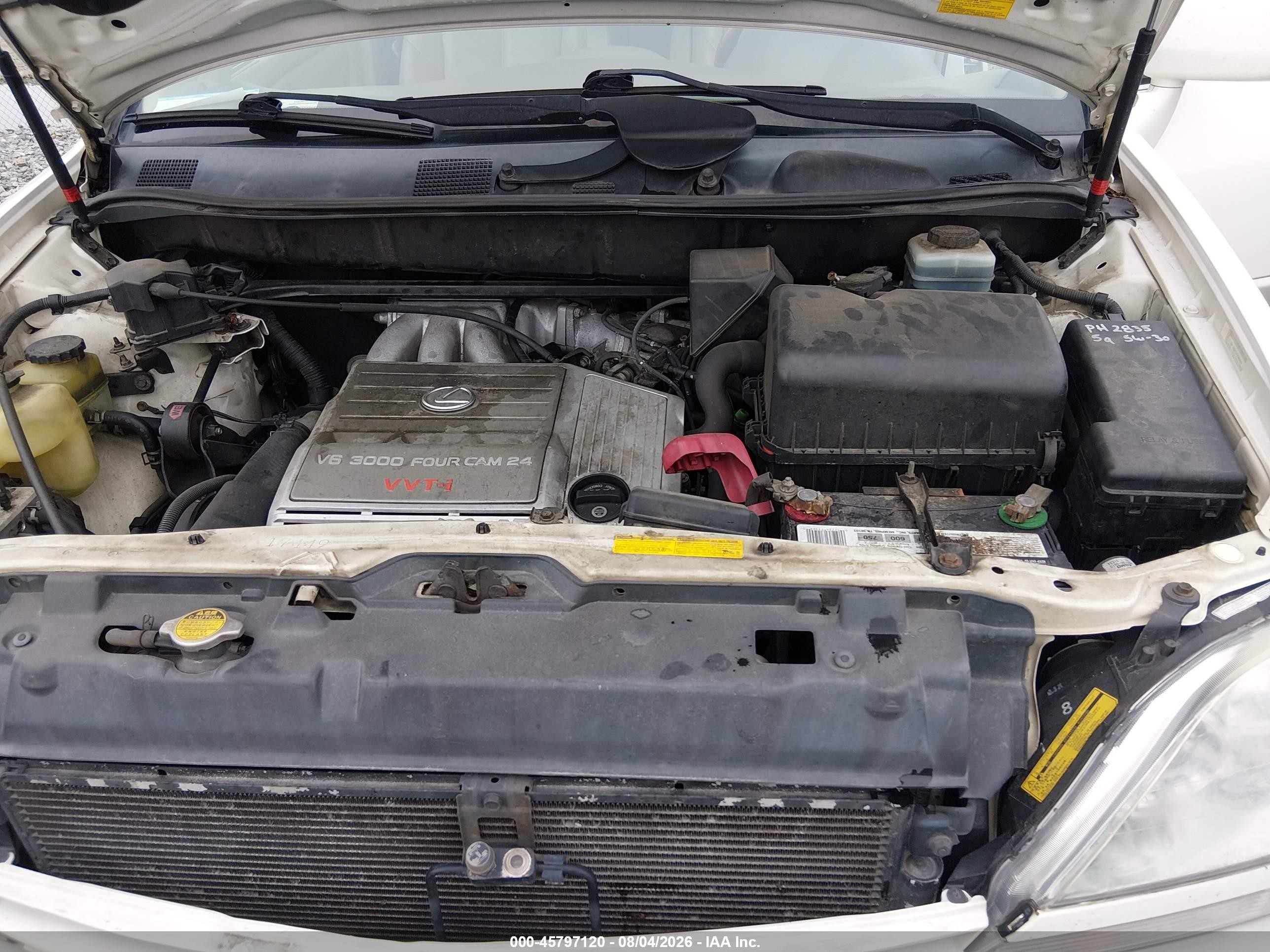 2001 Lexus Rx 300   Белый vin: JTJGF10UX10100949