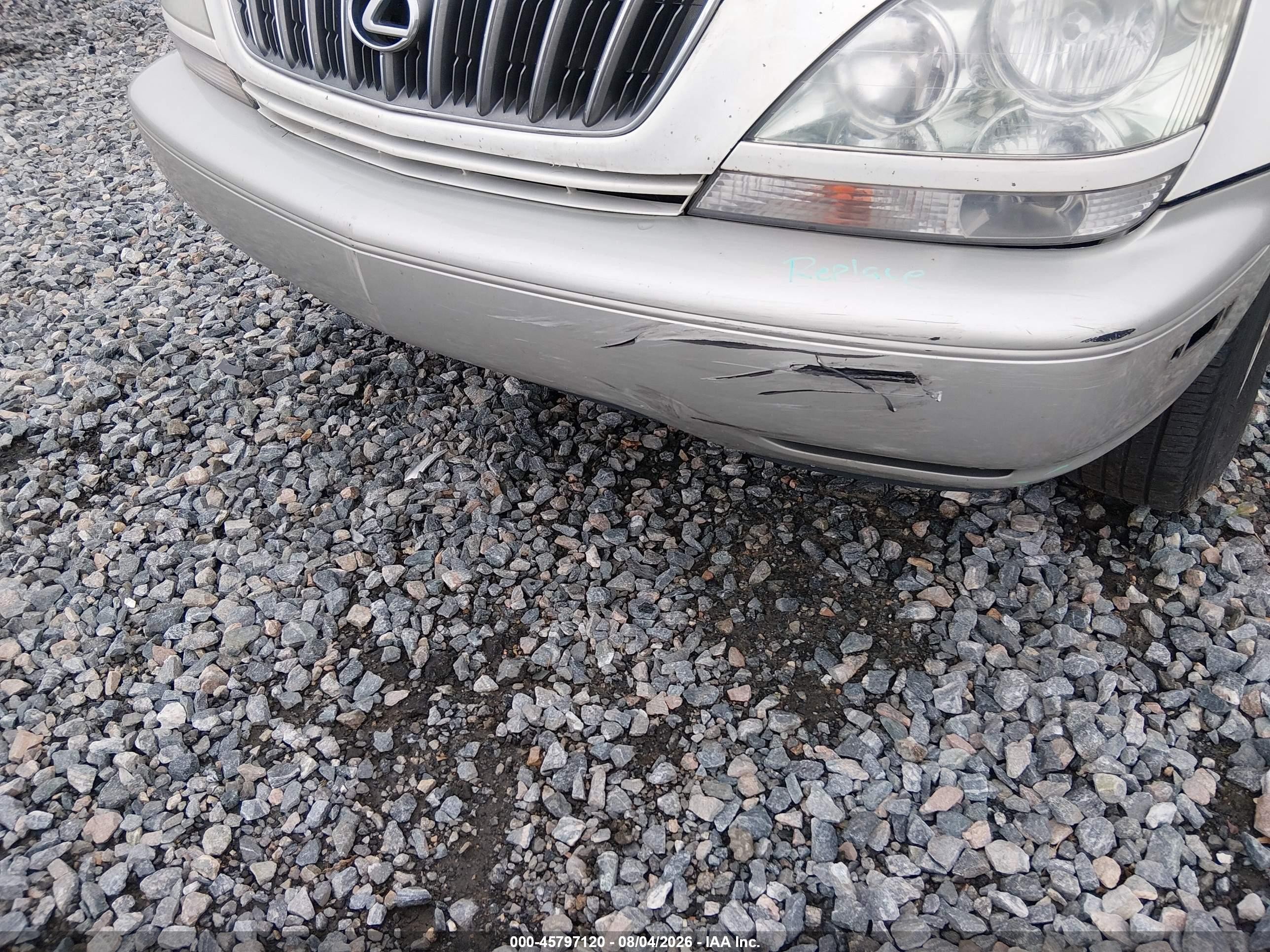 2001 Lexus Rx 300   Белый vin: JTJGF10UX10100949