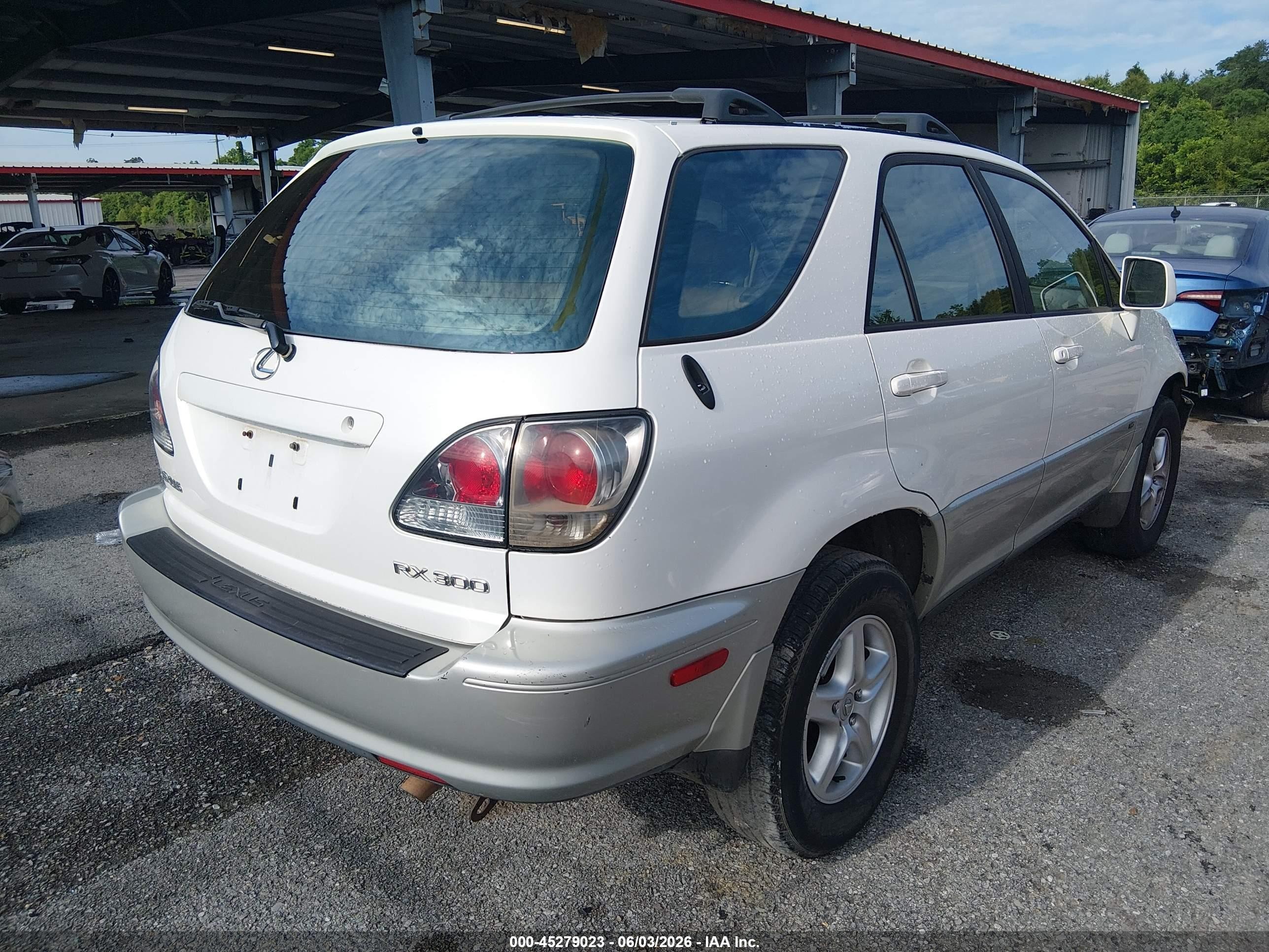 2003 Lexus Rx 300 White vin: JTJGF10UX30159017