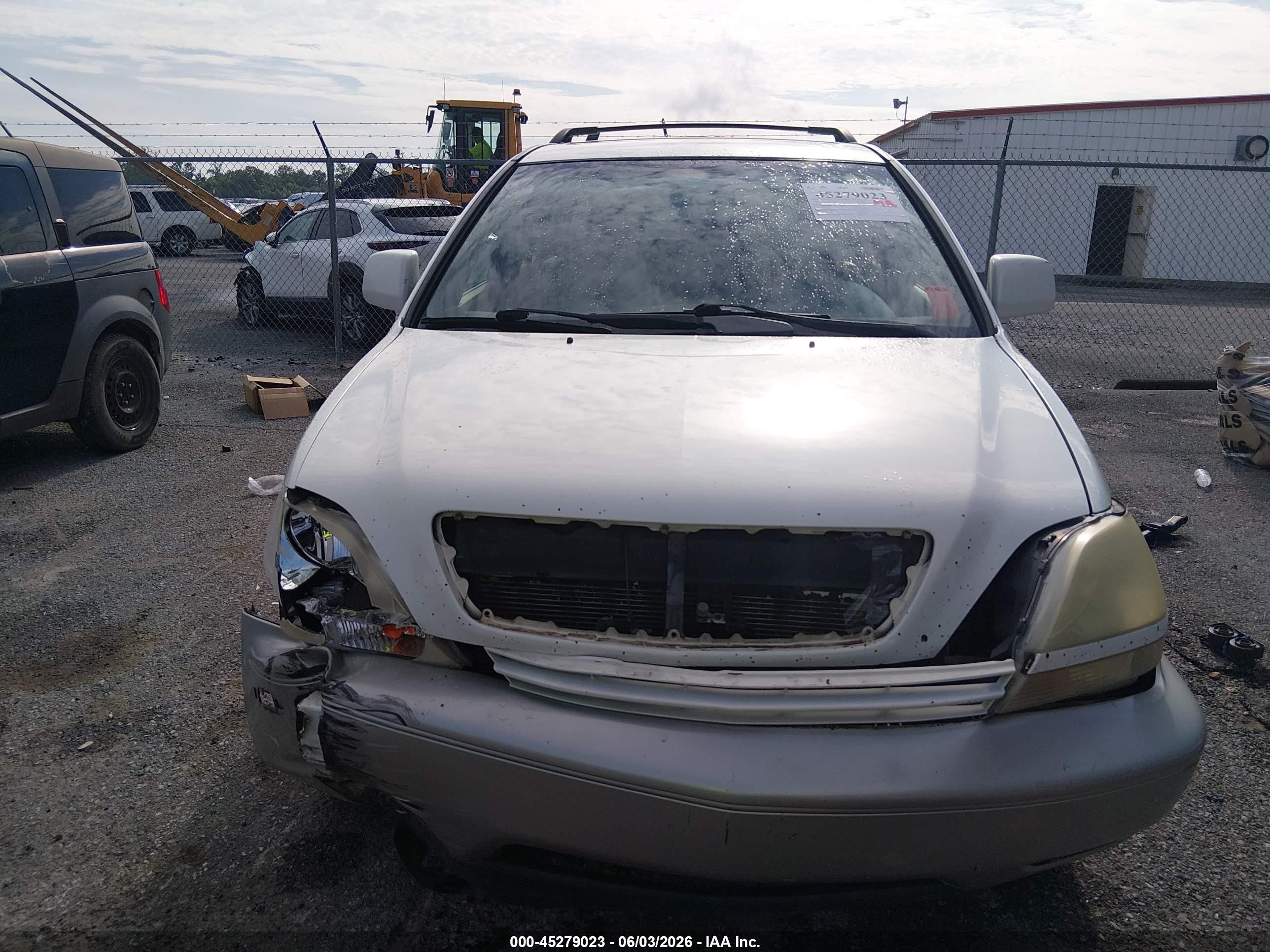 2003 Lexus Rx 300 White vin: JTJGF10UX30159017