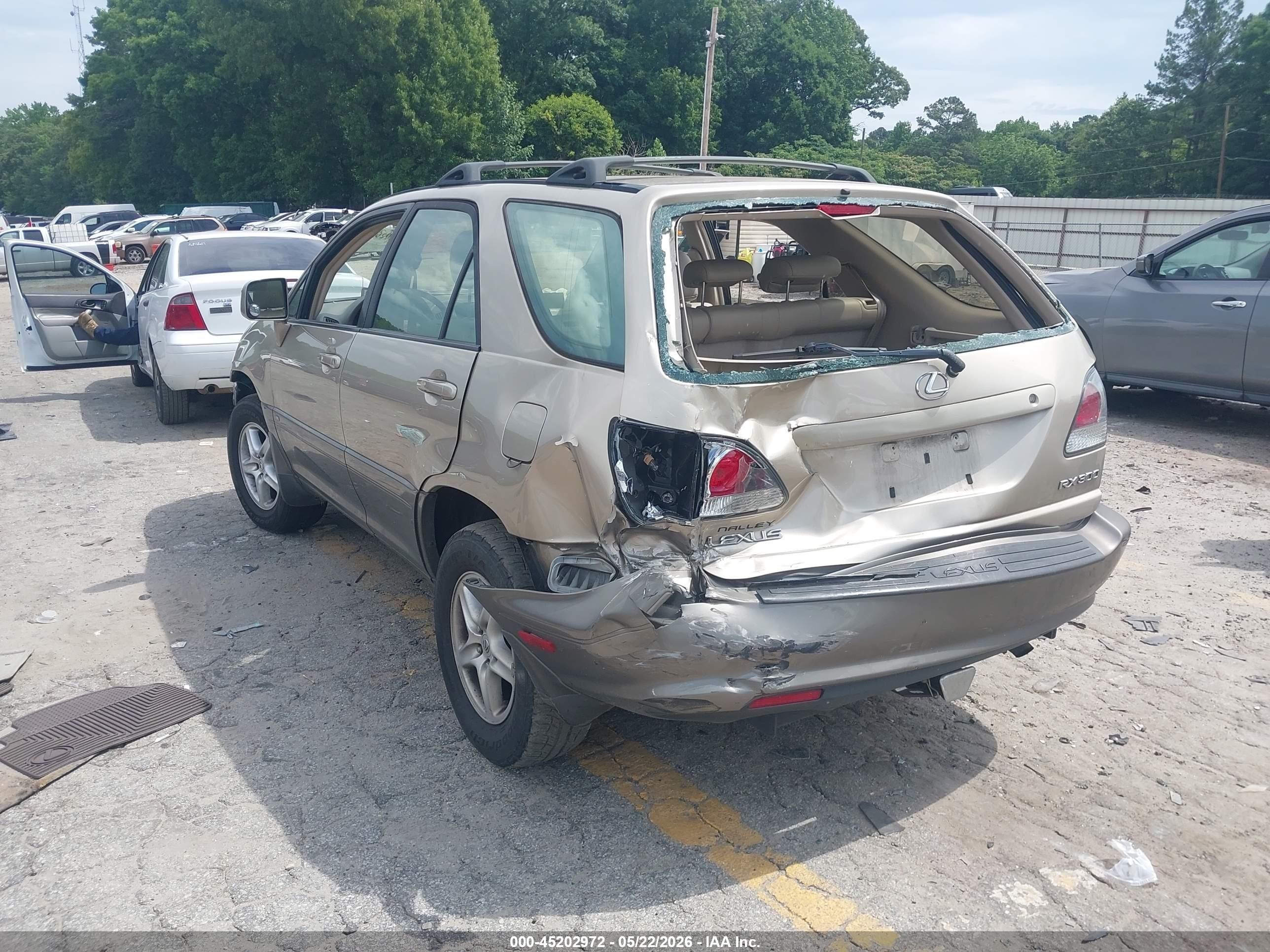 2003 Lexus Rx 300   Tan vin: JTJGF10UX30161530
