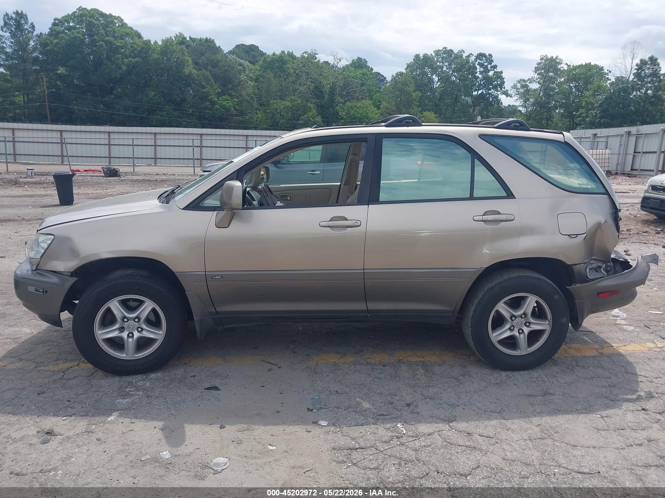 2003 Lexus Rx 300   Tan vin: JTJGF10UX30161530