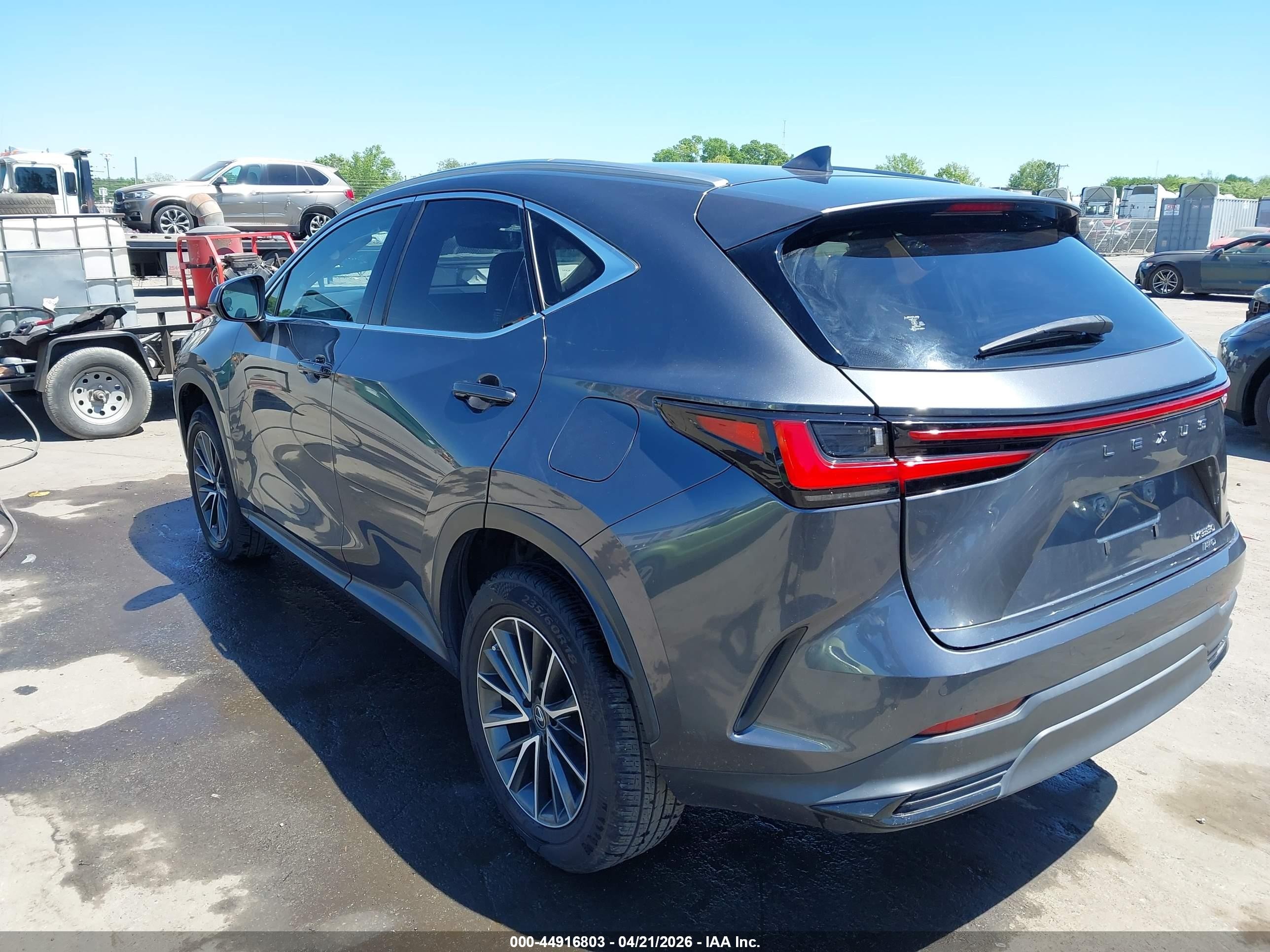 2022 Lexus Nx 350 Premium Gray vin: JTJGGCEZ4N5000593