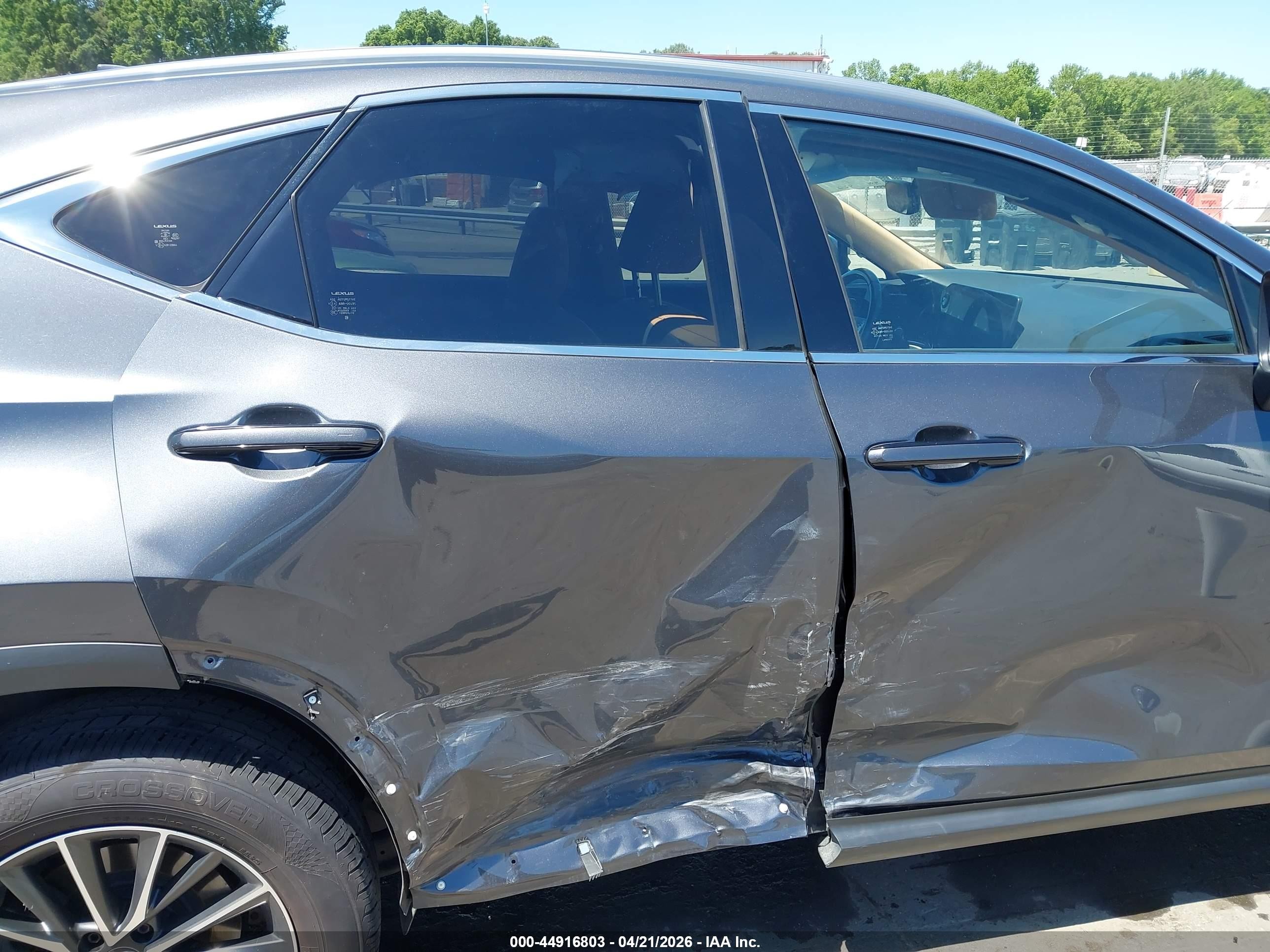 2022 Lexus Nx 350 Premium Gray vin: JTJGGCEZ4N5000593