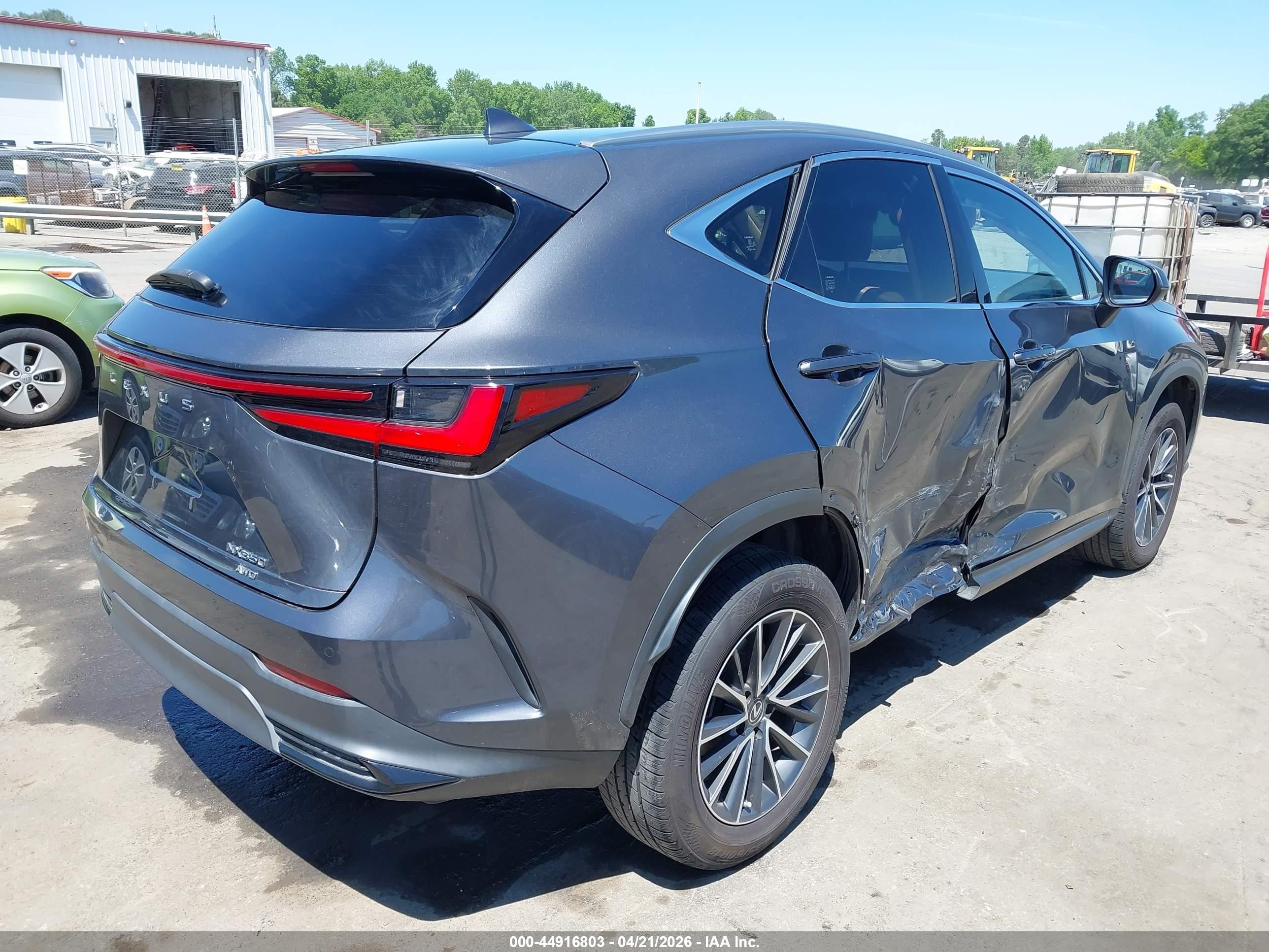 2022 Lexus Nx 350 Premium Gray vin: JTJGGCEZ4N5000593