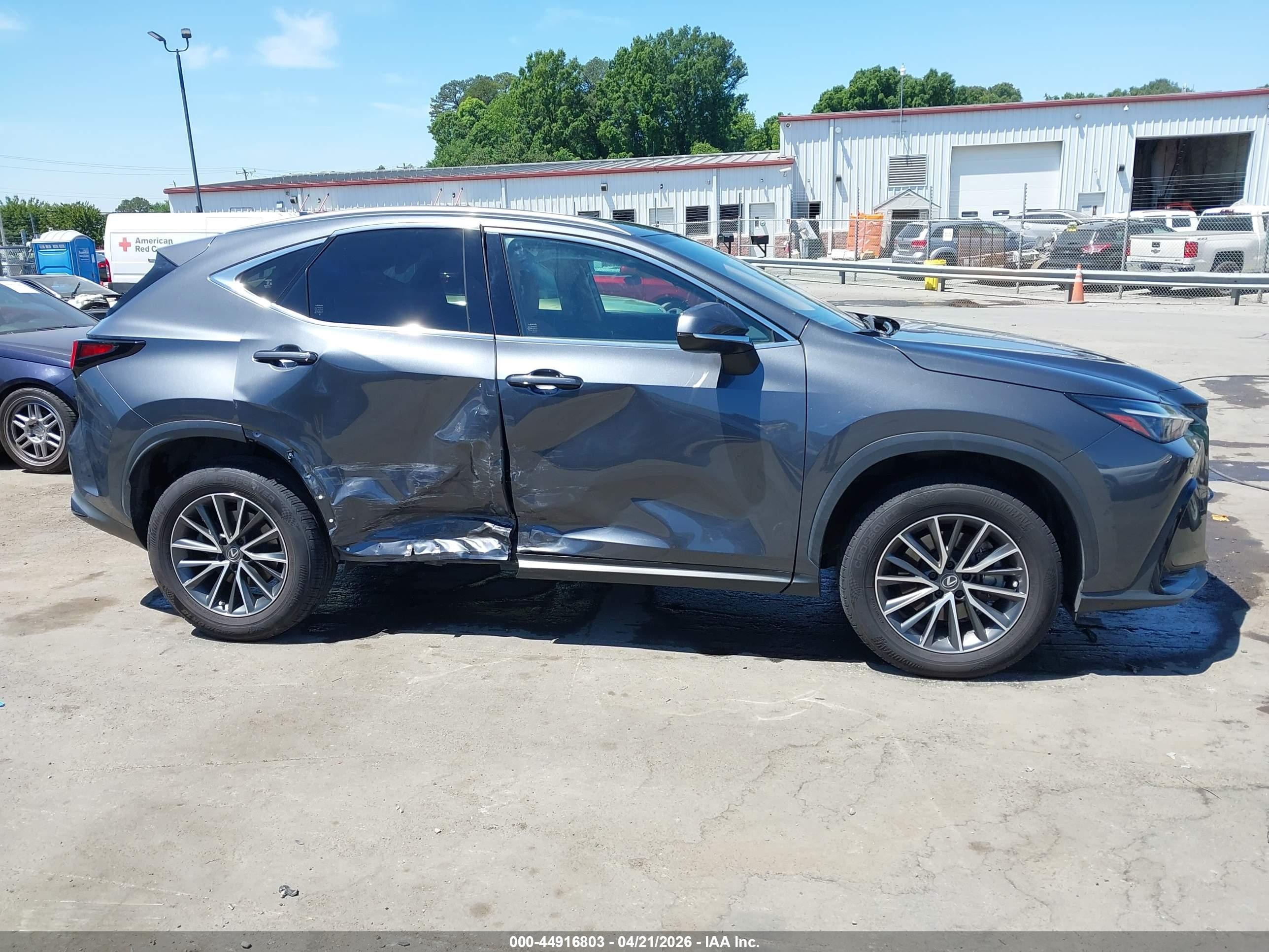 2022 Lexus Nx 350 Premium Gray vin: JTJGGCEZ4N5000593