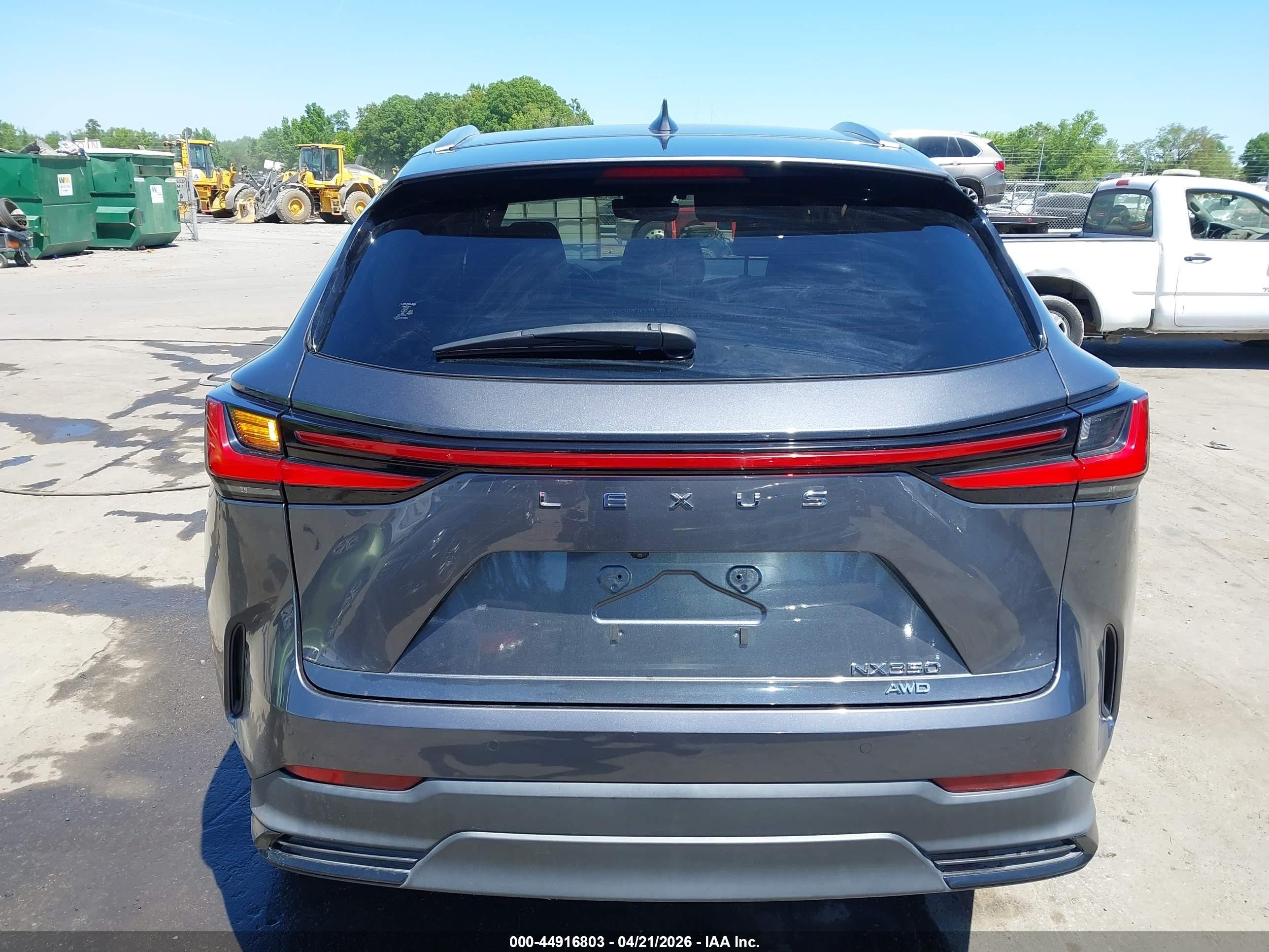 2022 Lexus Nx 350 Premium Gray vin: JTJGGCEZ4N5000593