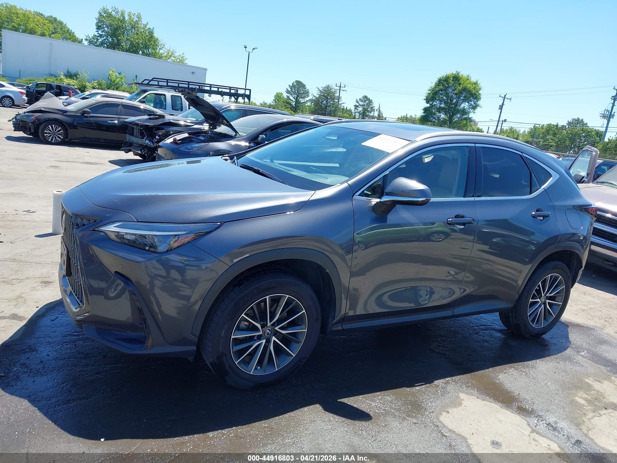 2022 Lexus Nx 350 Premium Gray vin: JTJGGCEZ4N5000593
