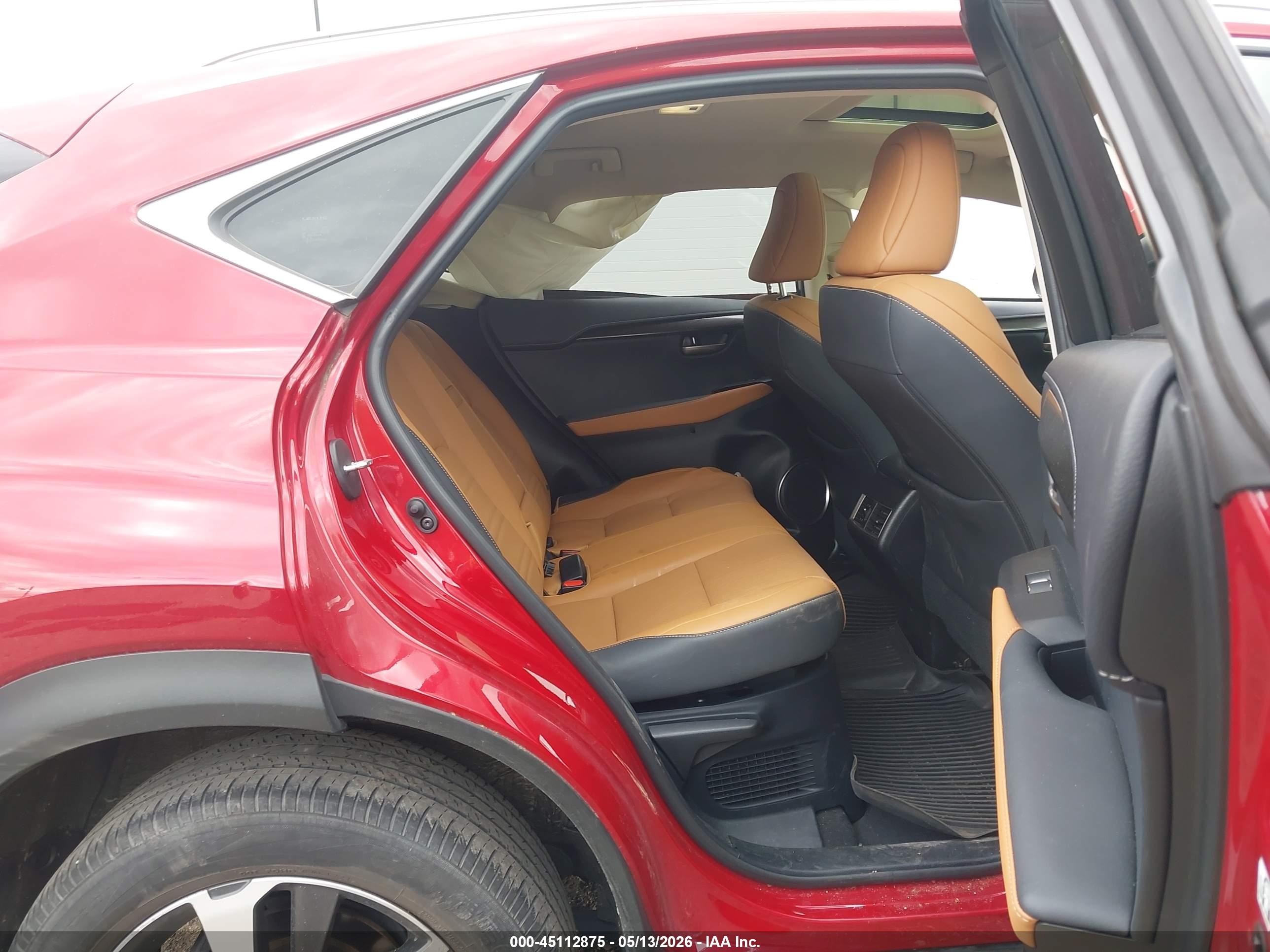 2021 Lexus Nx 300h   Red vin: JTJGJRDZ5M5014166