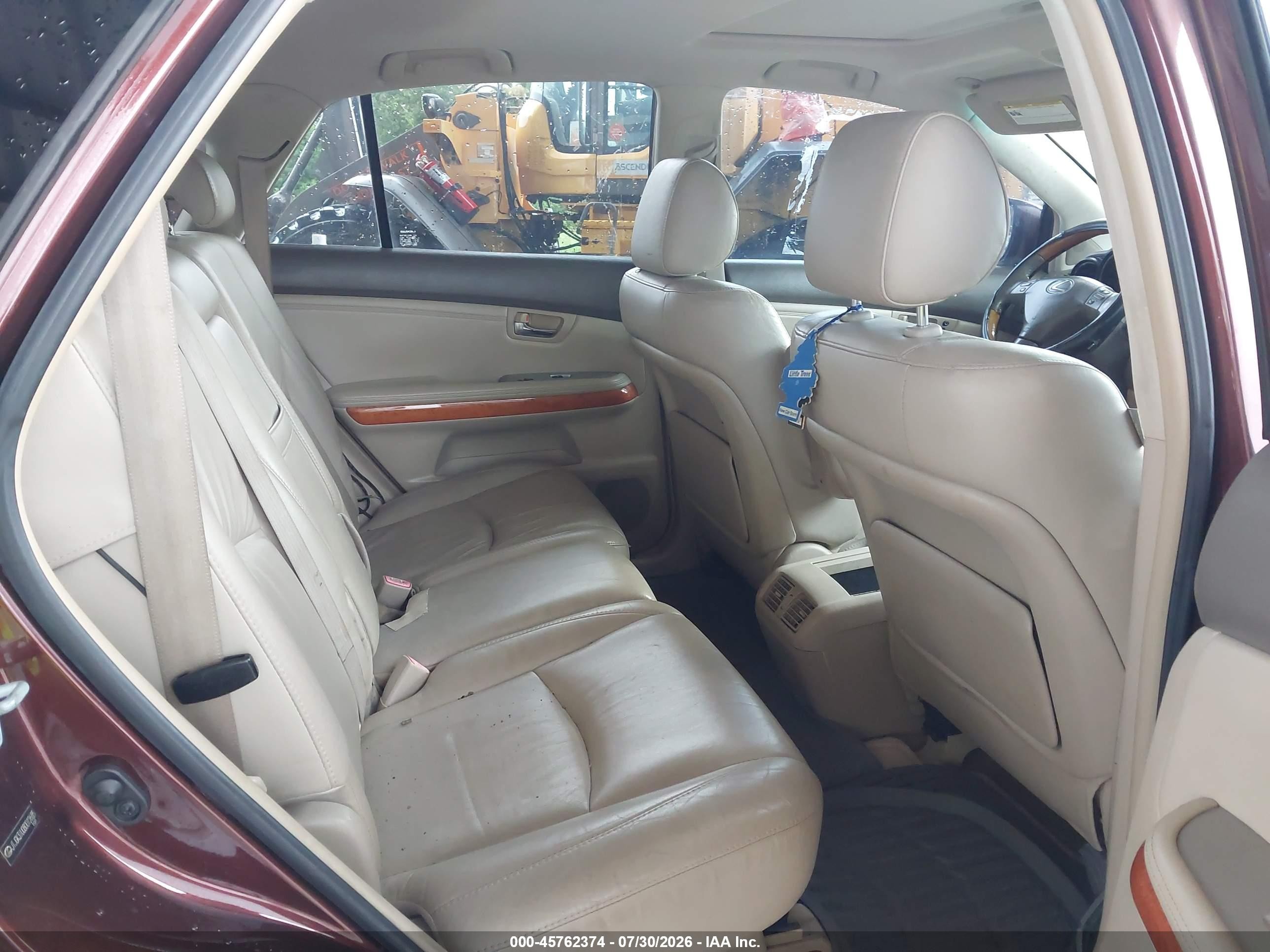 2008 Lexus Rx 350   Red vin: JTJGK31U080012685