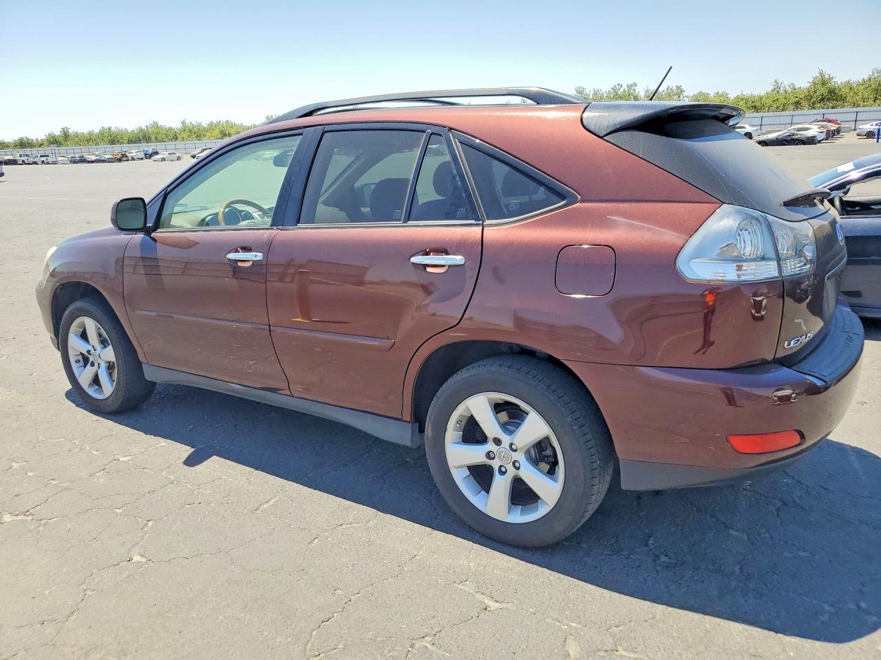 2008 Lexus Rx 350 Maroon vin: JTJGK31U089851733