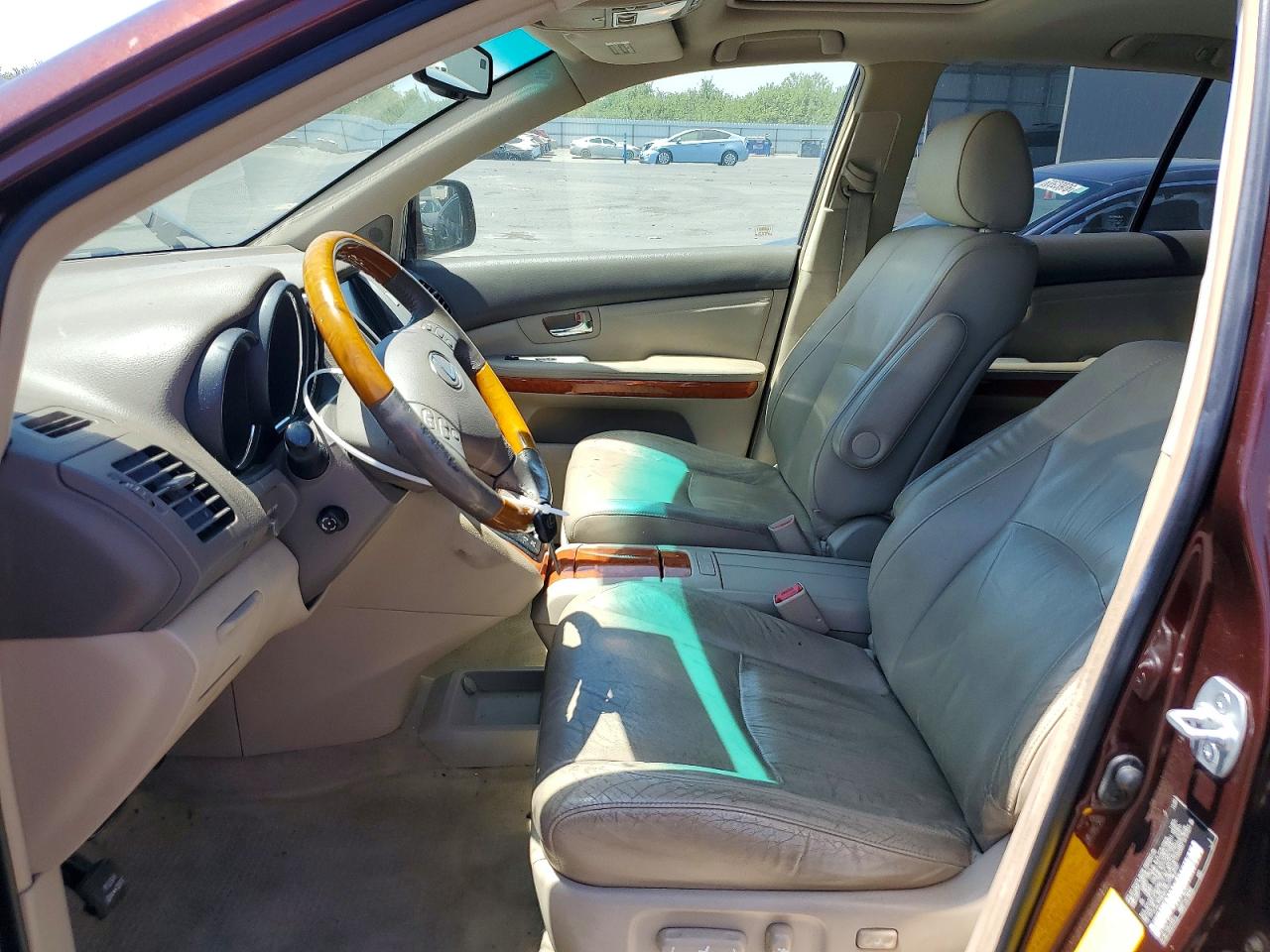 2008 Lexus Rx 350 Maroon vin: JTJGK31U089851733