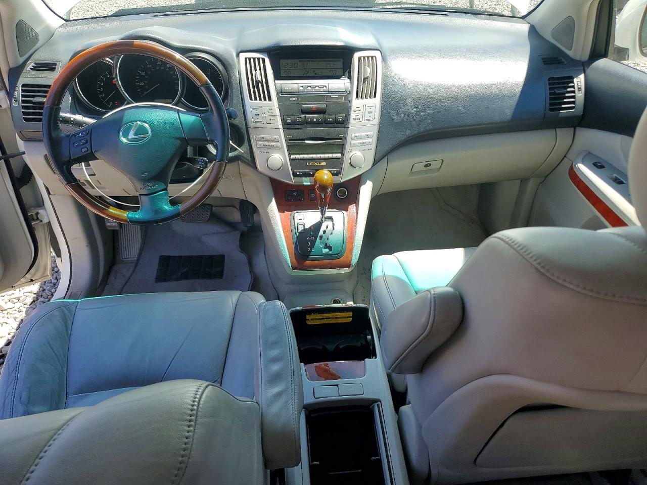 2007 Lexus Rx 350 White vin: JTJGK31U170006098